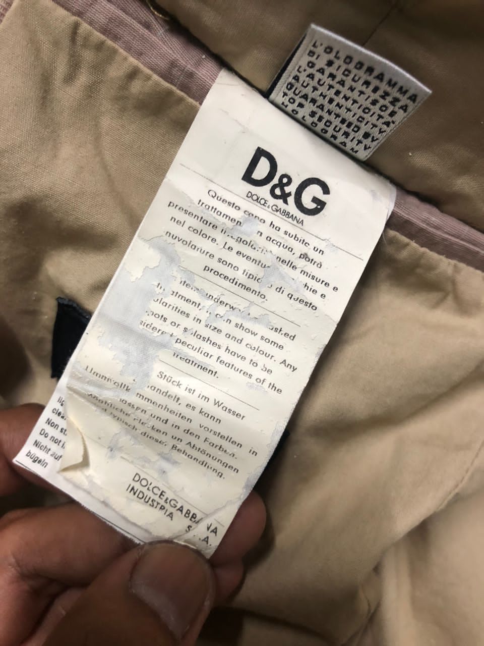 Dolce & Gabbana Vintage Dolce Gabbana Blazer Jacket Rare Design Size 46R - 19 Thumbnail