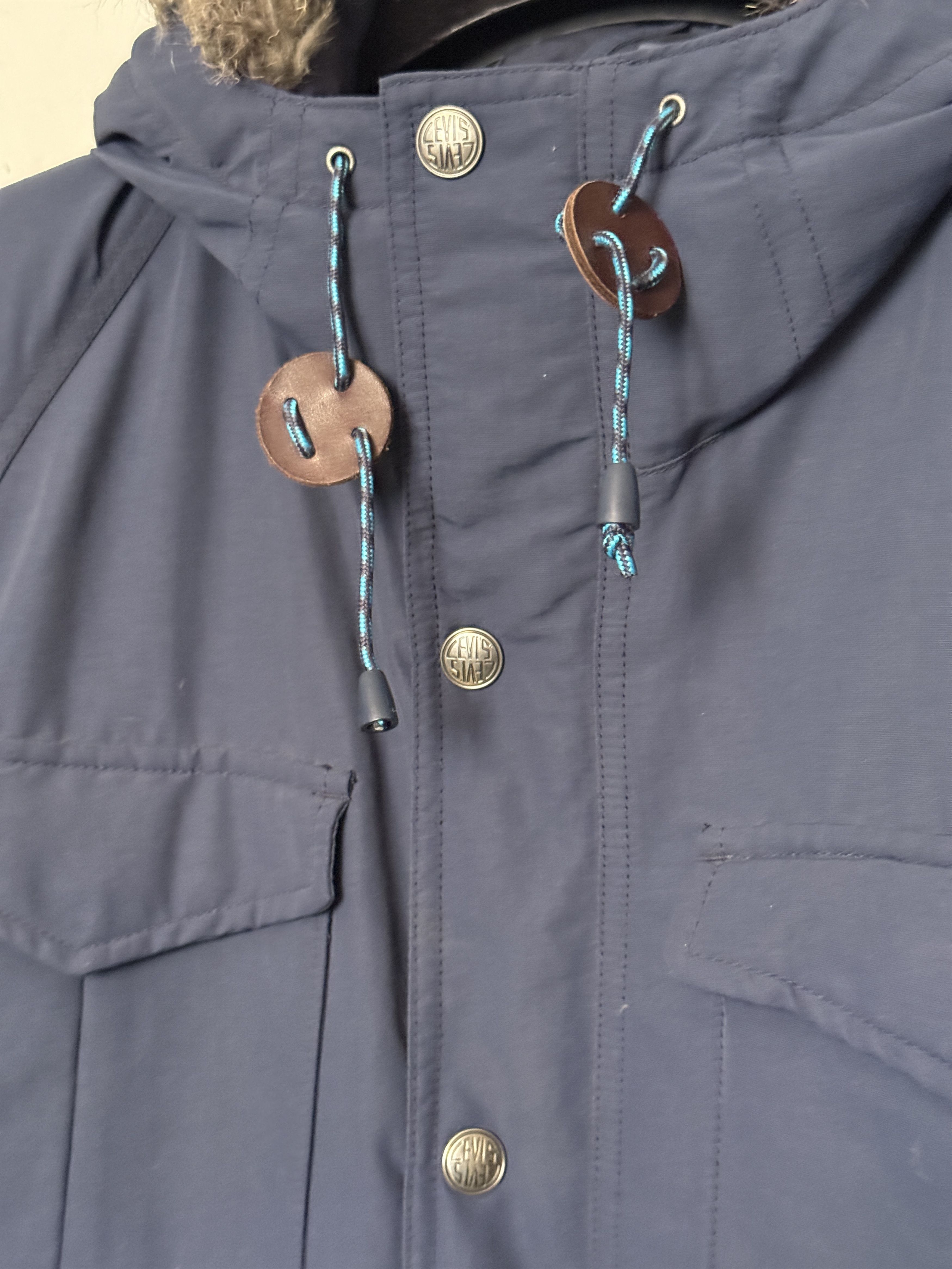 Levi's Levi’s down jacket parka puffer multipocket blue xl size Size US XL / EU 56 / 4 - 7 Thumbnail