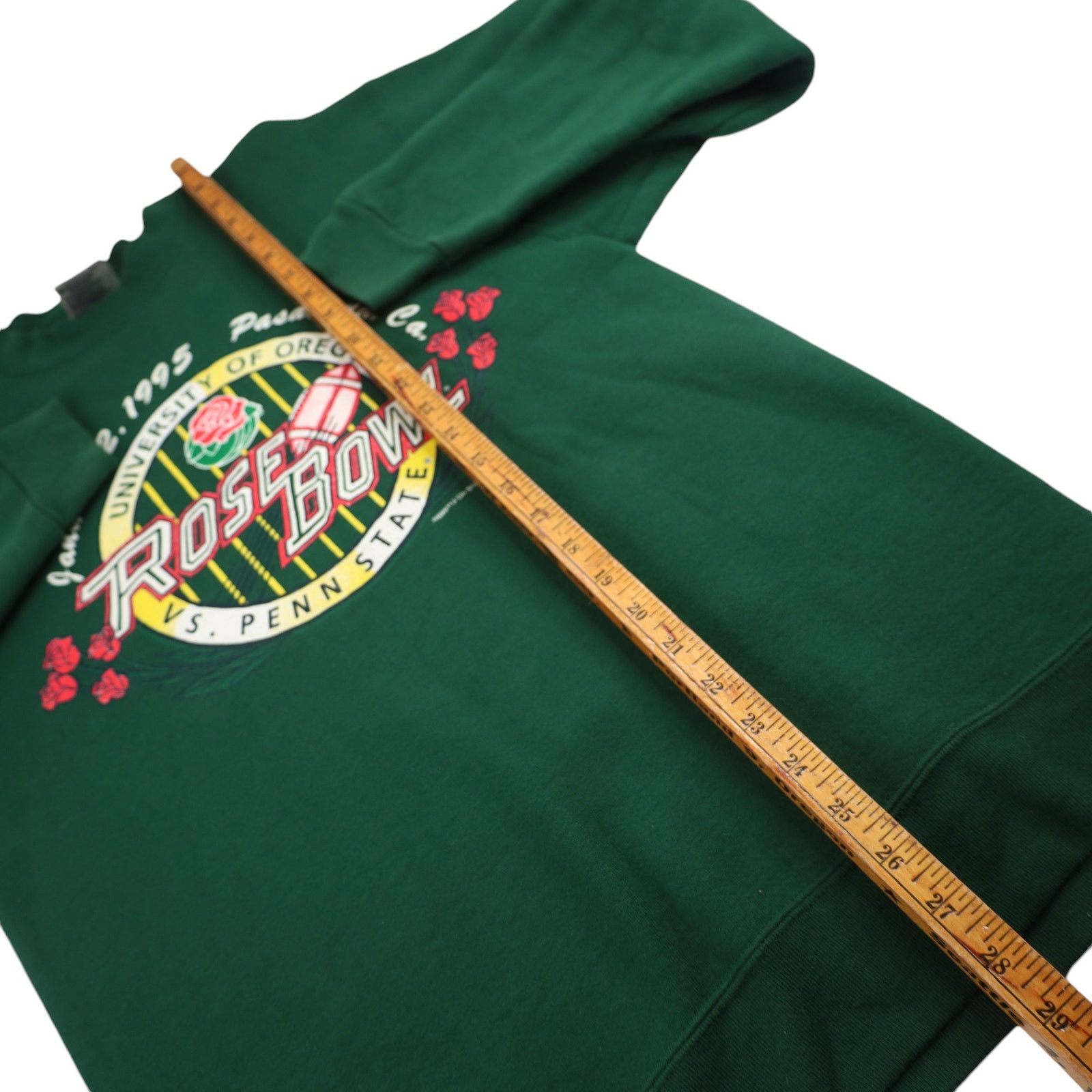 NCAA × Vintage VTG 1995 University of Oregon Ducks Rose Bowl Sweatshirt Size US M / EU 48-50 / 2 - 7 Thumbnail