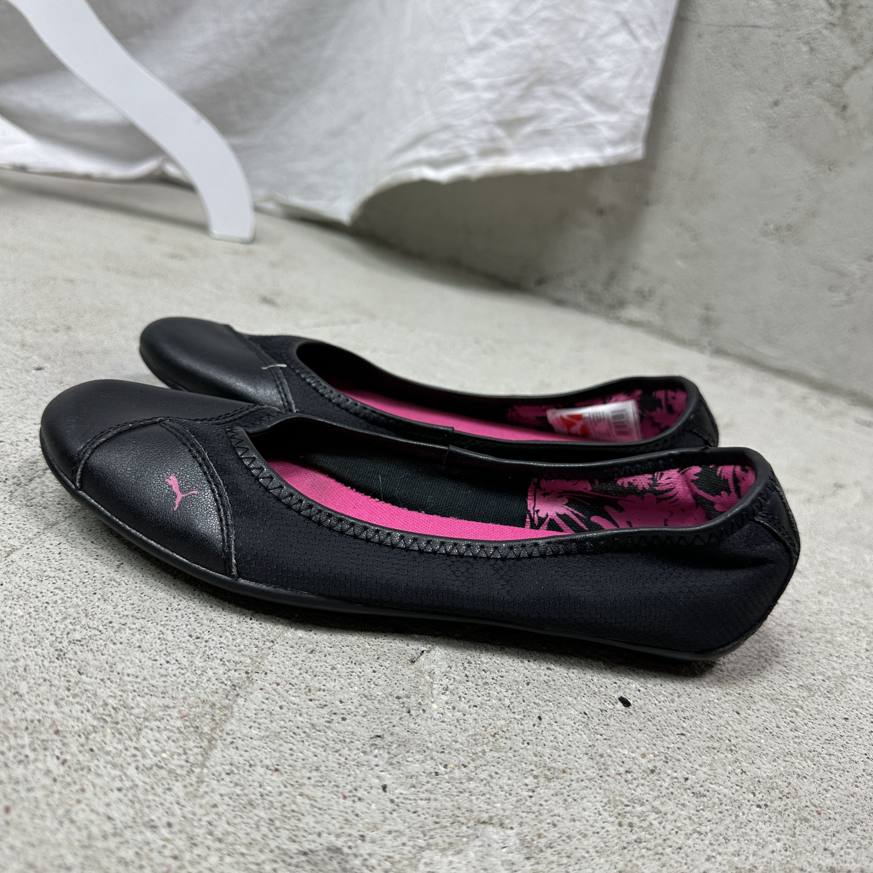 Puma Vintage Leather Sporty Casual Puma Ballet Flats Y2K Size US 6 / IT 36 - 5 Thumbnail
