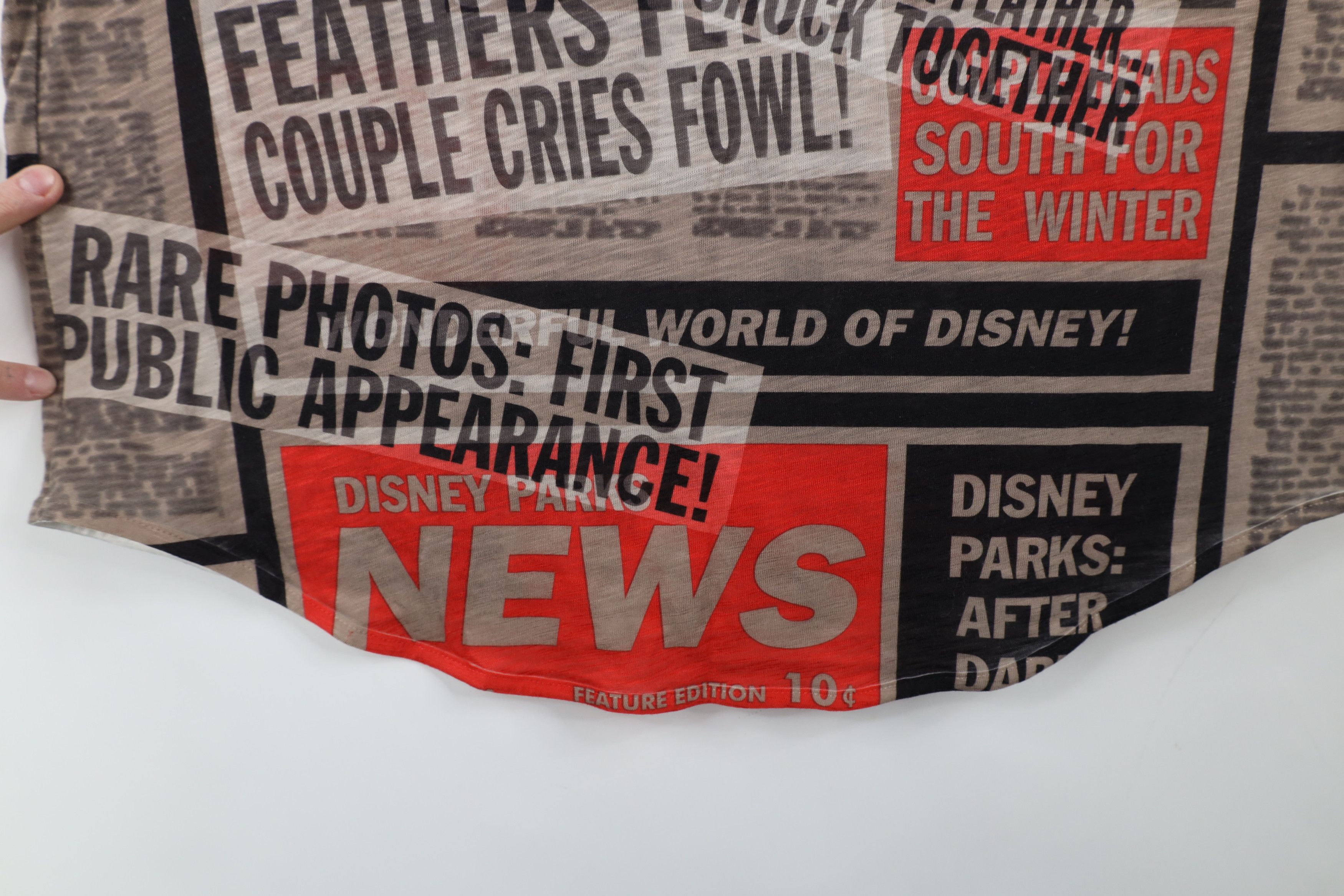Disney × Vintage Vintage Y2K Disney Park Original Mickey Minnie Print T-Shirt Size XL / US 12-14 / IT 48-50 - 11 Thumbnail