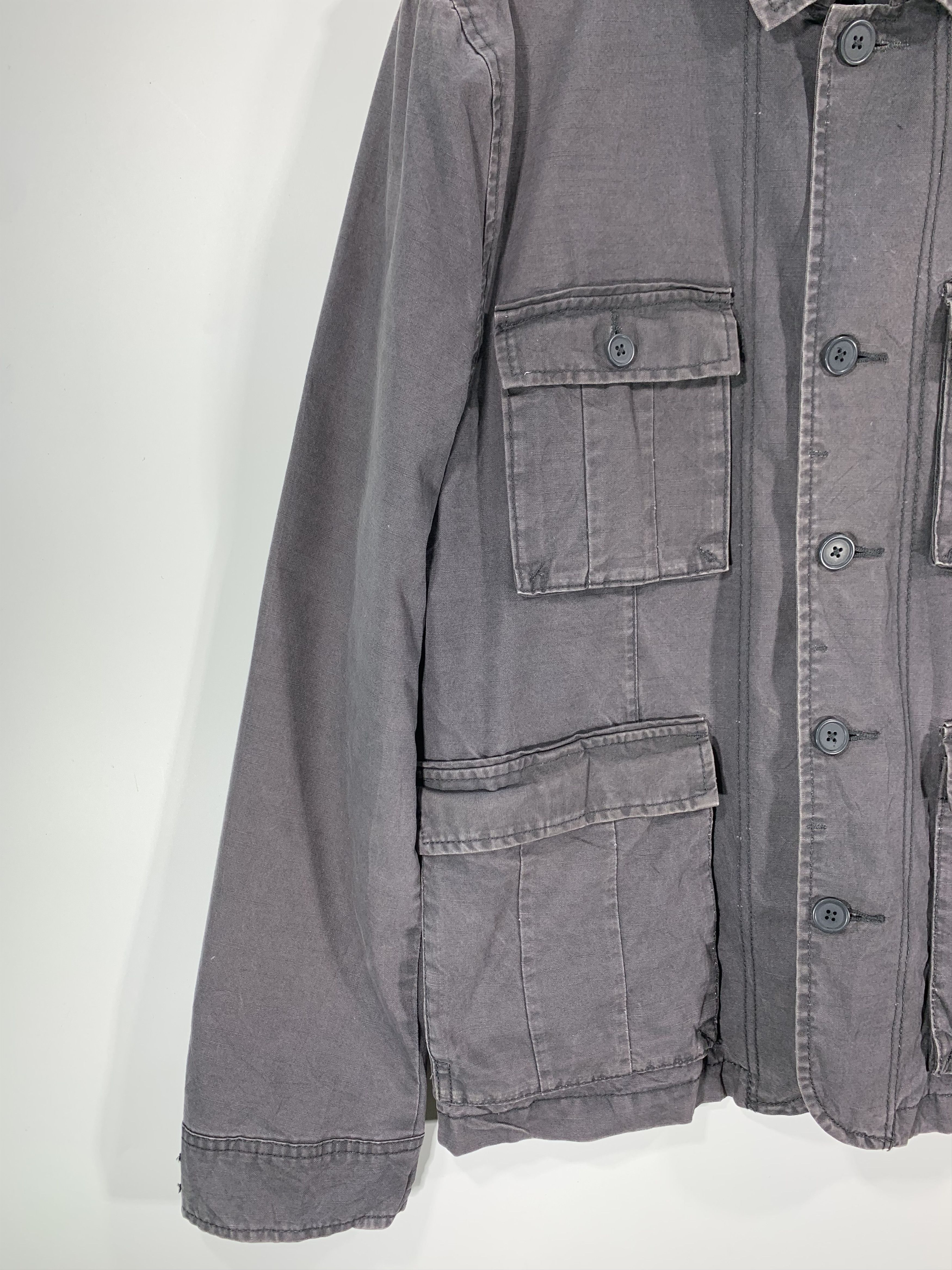 Divided × Japanese Brand × Vintage ⚡️Vintage Divided Military Faded Gray Size US S / EU 44-46 / 1 - 3 Thumbnail