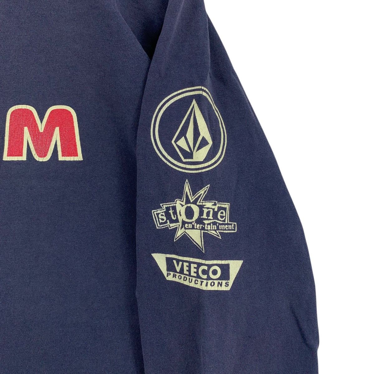 Volcom Vintage 90s VOLCOM SURF USA Stone Veeco Production Tshirt Size US M / EU 48-50 / 2 - 3 Thumbnail