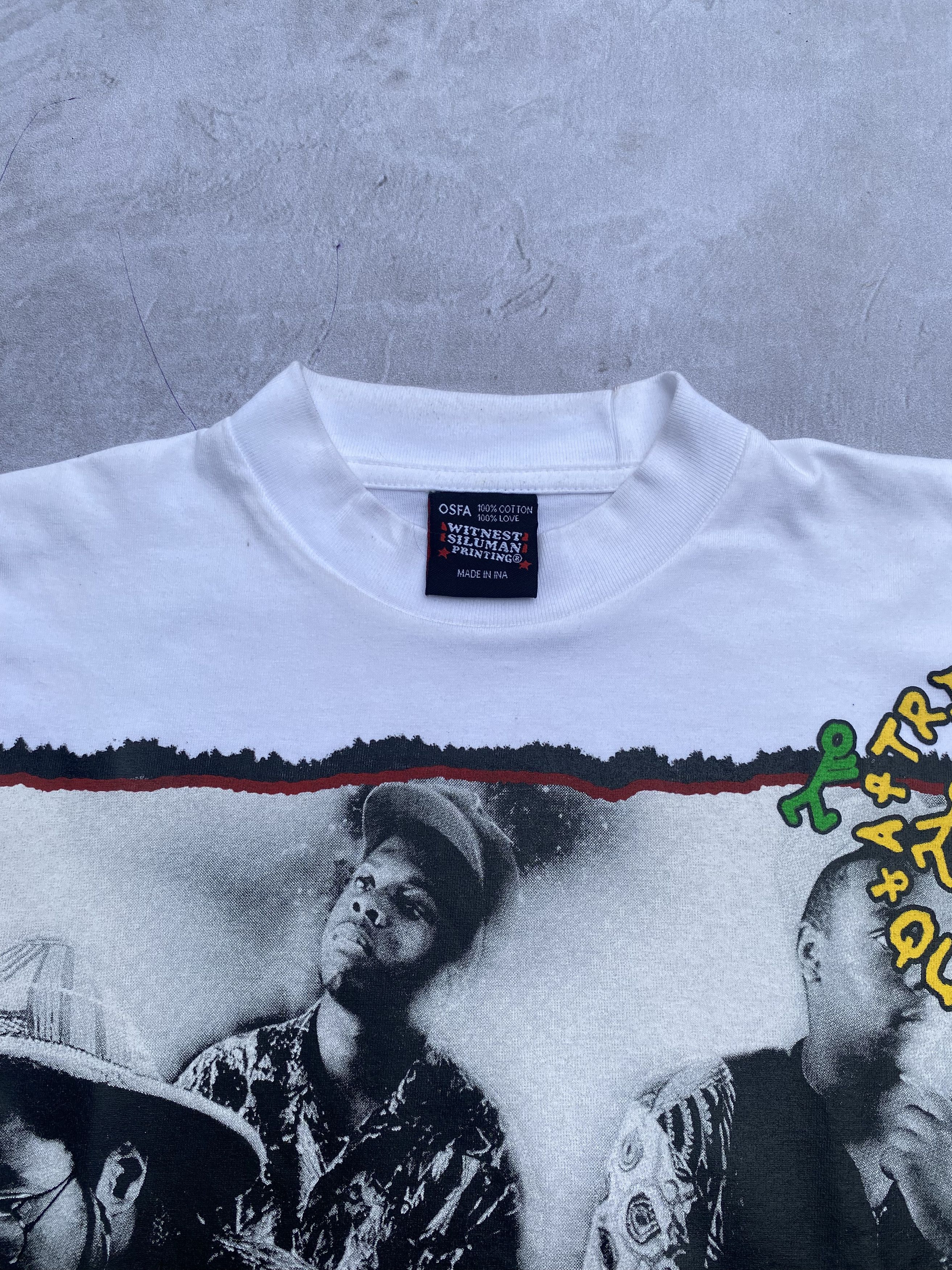 Rap Tees × Vintage × Wu-Tang Clan A Tribe Called Quest Limited Bootleg Longsleeve Size US XL / EU 56 / 4 - 4 Thumbnail