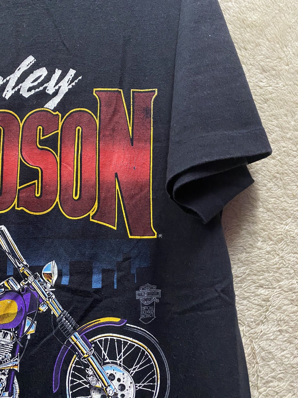 Harley Davidson × Vintage VINTAGE HARLEY DAVIDSON CHOOPER Size US L / EU 52-54 / 3 - 5 Thumbnail