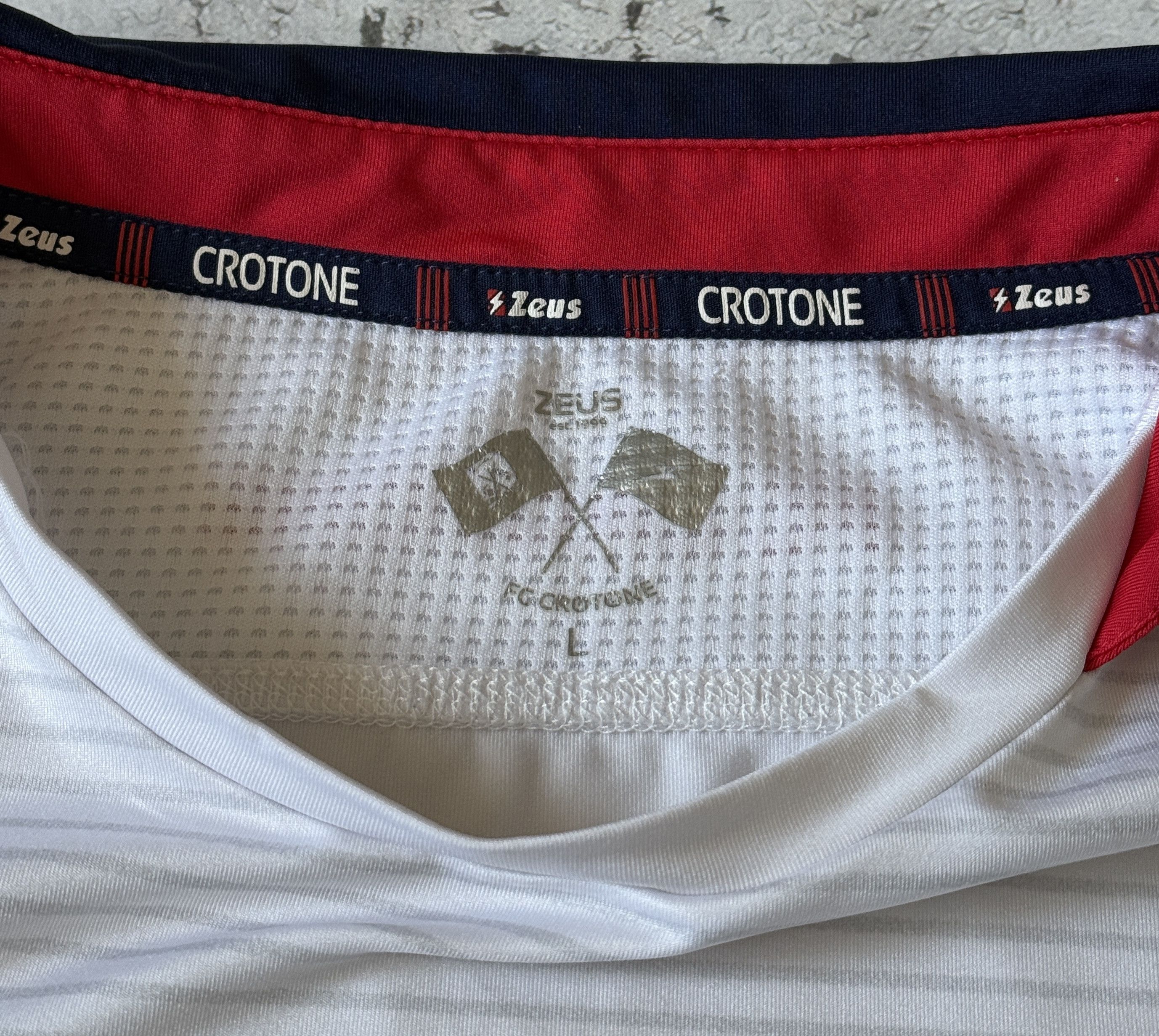 Other FC CROTONE 2018-19 AWAY SHIRT JERSEY ITALY SOCCER SIZE L Size US L / EU 52-54 / 3 - 3 Thumbnail