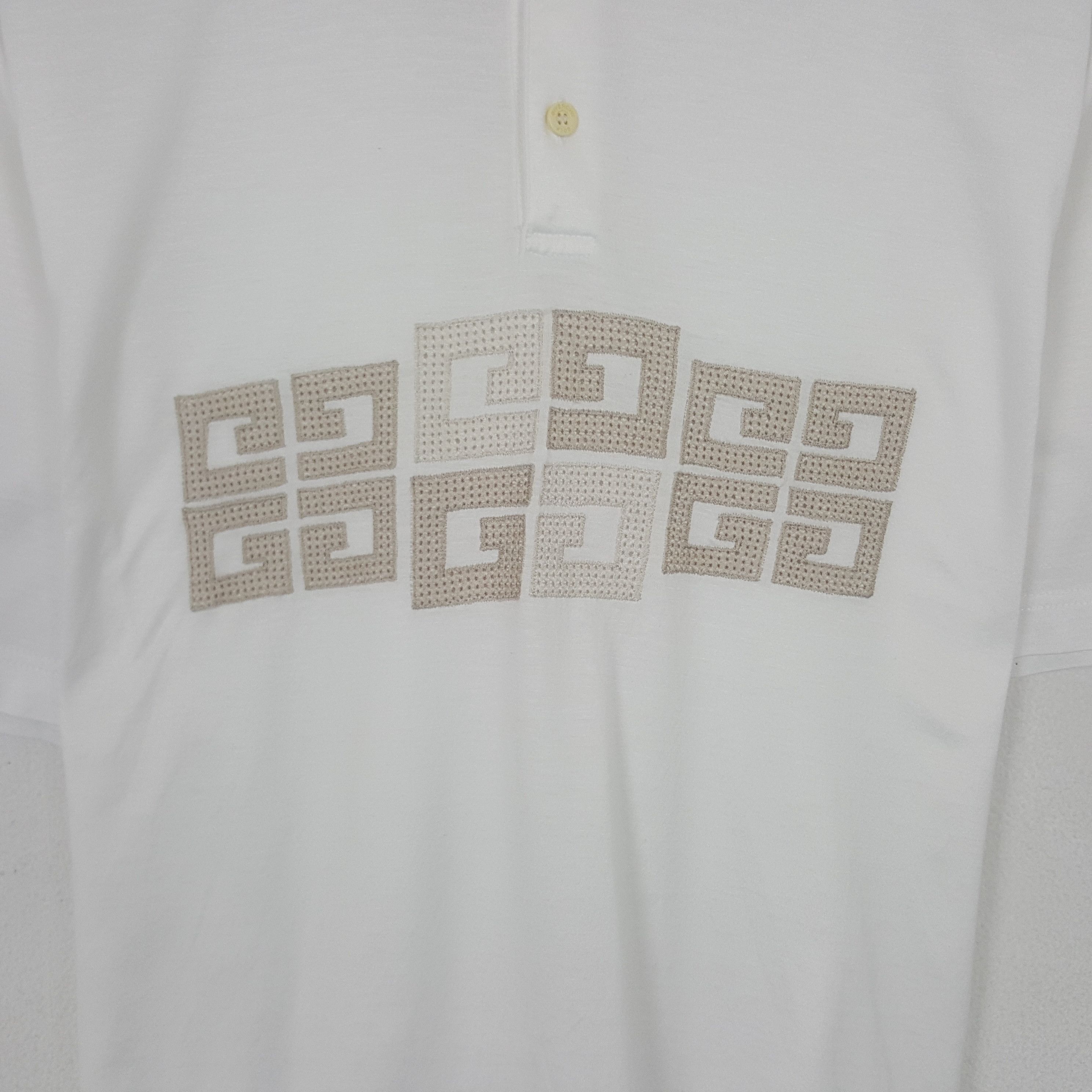 Givenchy Vintage Givenchy Logo Polos Shirt Size US M / EU 48-50 / 2 - 2 Thumbnail