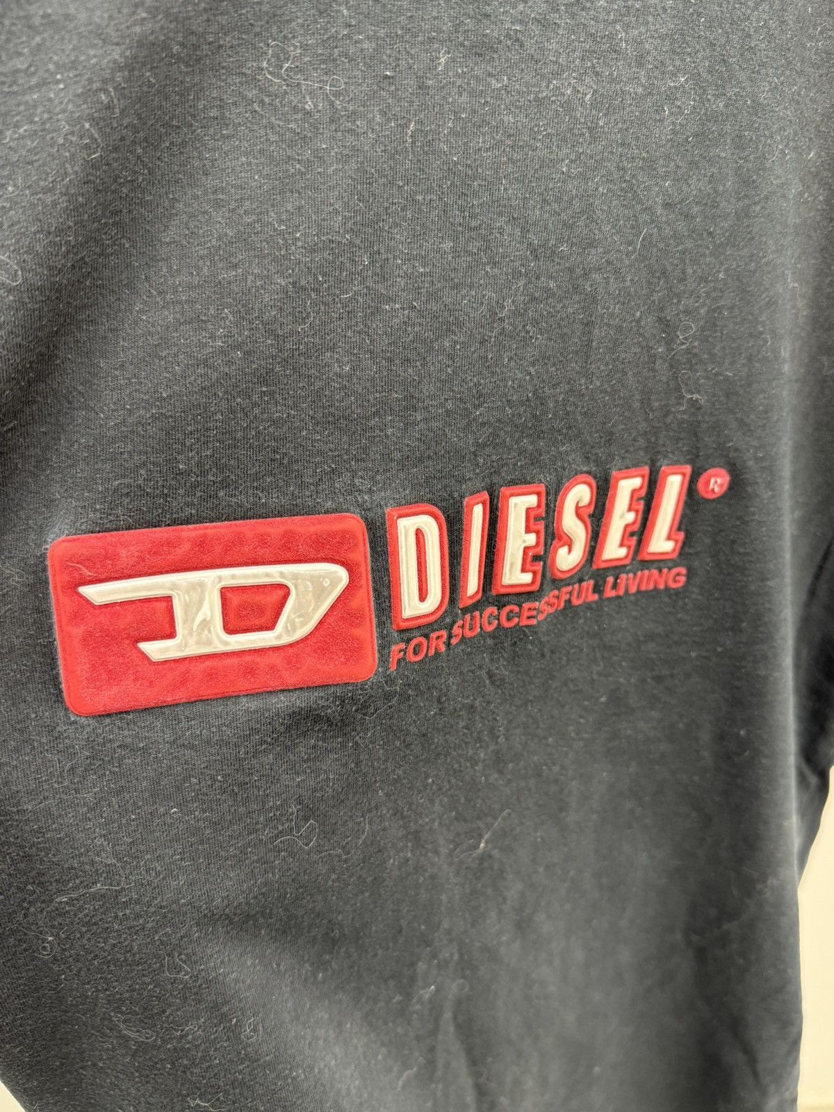 Diesel Vintage Y2K Diesel Big Logo T-Shirt Tee Size US M / EU 48-50 / 2 - 4 Thumbnail