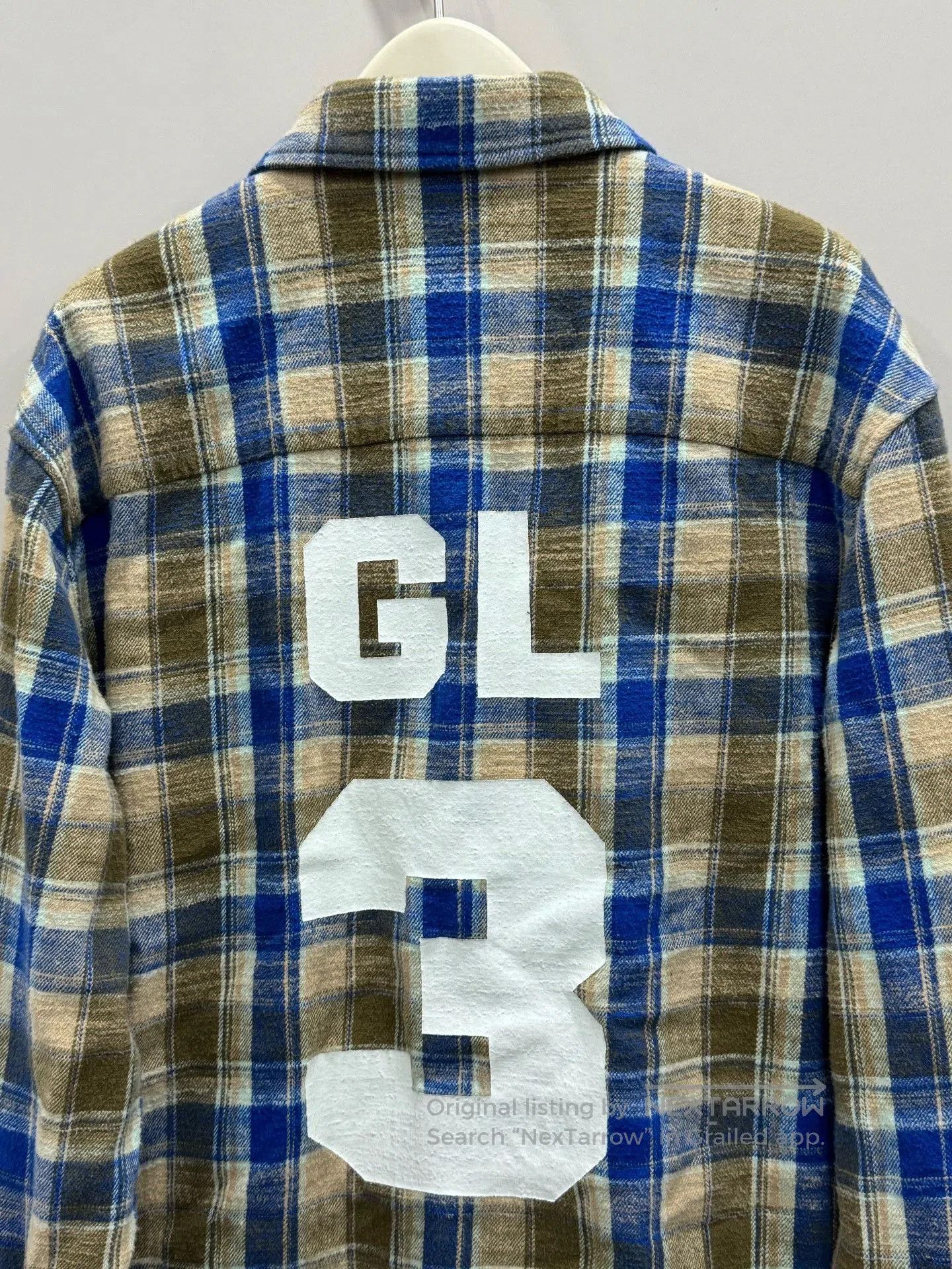 John Galliano Galliano Landor Plaid Distressed Shirt Jacket. Size US M / EU 48-50 / 2 - 5 Thumbnail