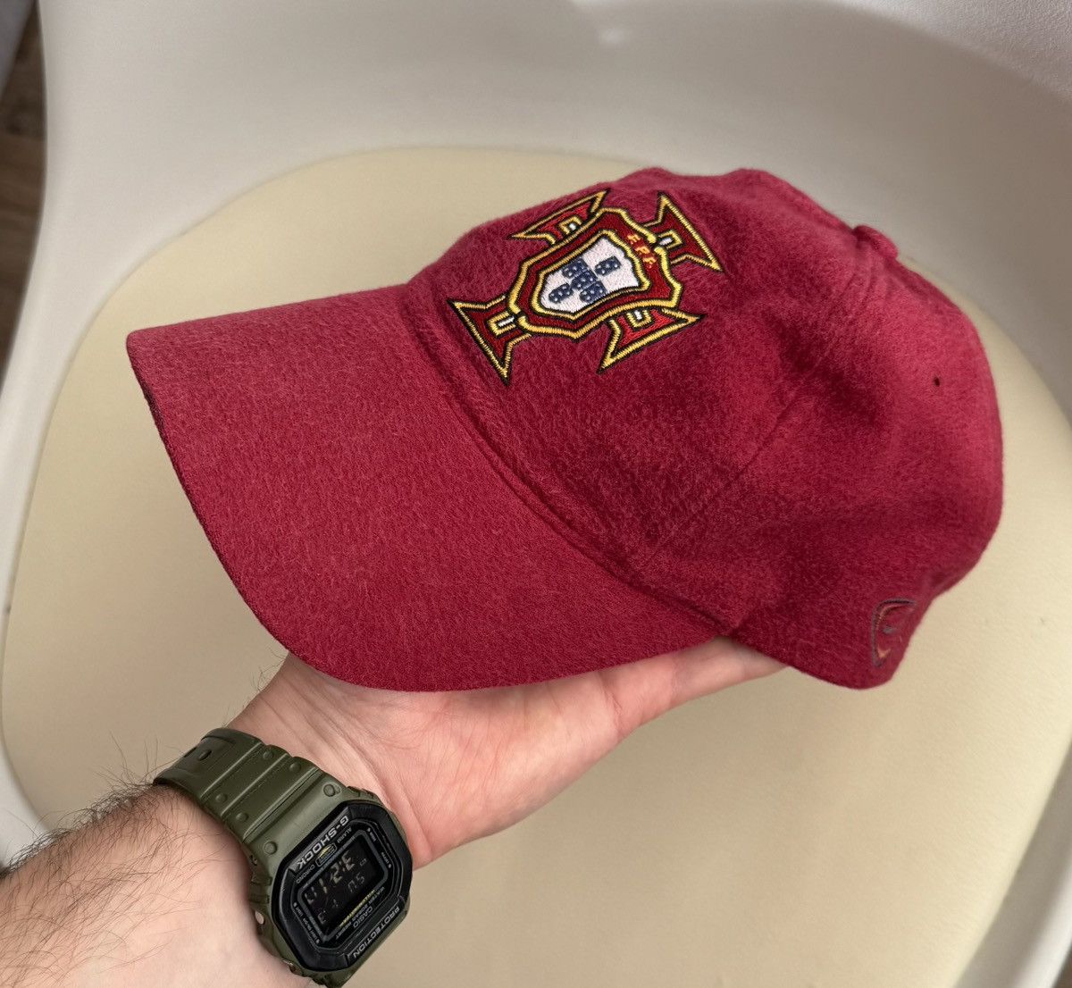 Nike Nike Y2K Portugal Total 90 Rare Soccer Blokecore Drill Hat Size ONE SIZE - 9 Thumbnail