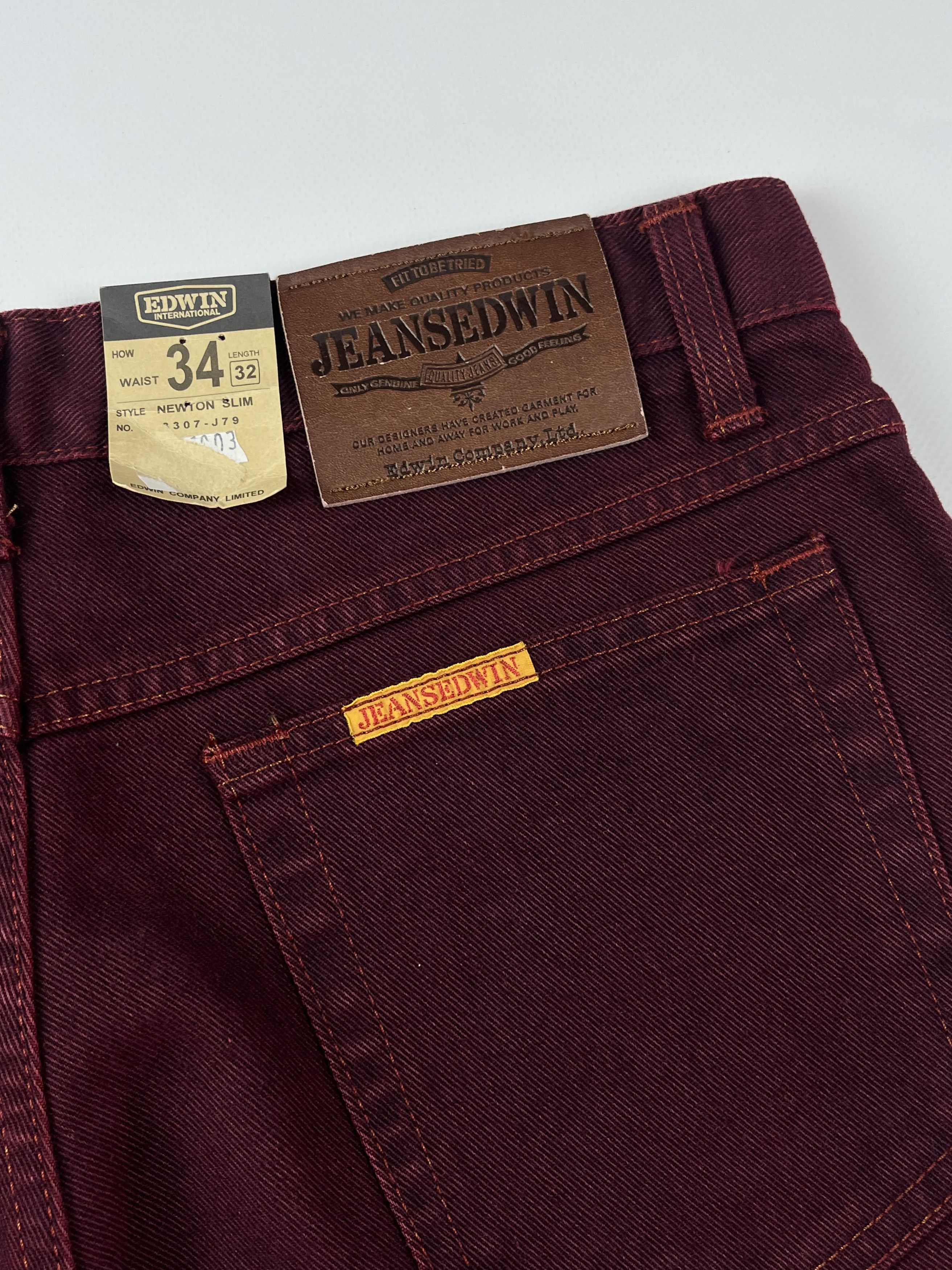 Edwin × Japanese Brand New Arrival! Rare Edwin Baggy Jeans Made in Japan Size US 34 / EU 50 - 3 Thumbnail