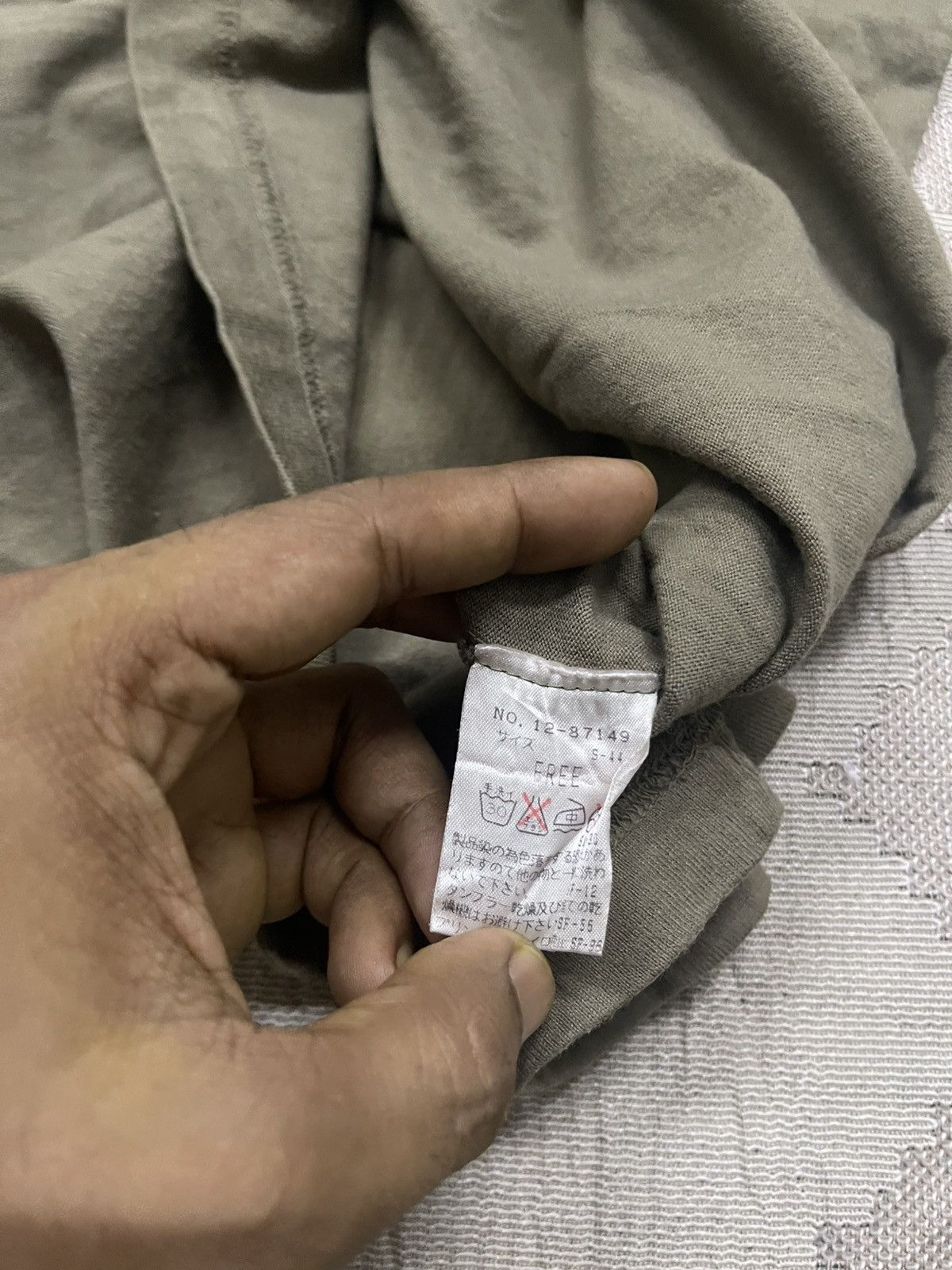 Surplus Research 2000s CHANGING TIME X SURPLUS JAPANESE BRAND SUN FADED SHIRT Size US M / EU 48-50 / 2 - 8 Thumbnail