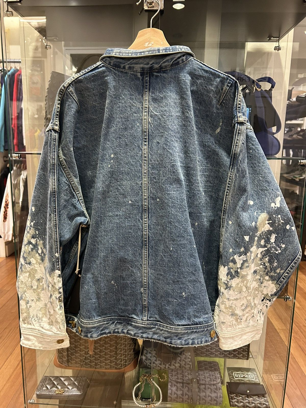 Fear of God Fear Of God Season 5 Paint Splatter Denim Jacket Size US M / EU 48-50 / 2 - 2 Thumbnail