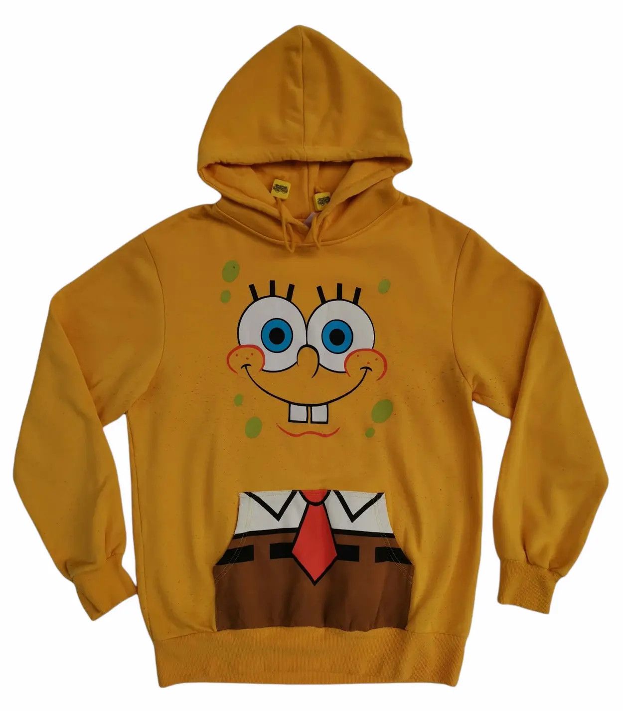 Cartoon Network Rare!!! Spongebob Squarepants Big Logo Hoodie Sweatshirt Size US L / EU 52-54 / 3 - 1 Thumbnail