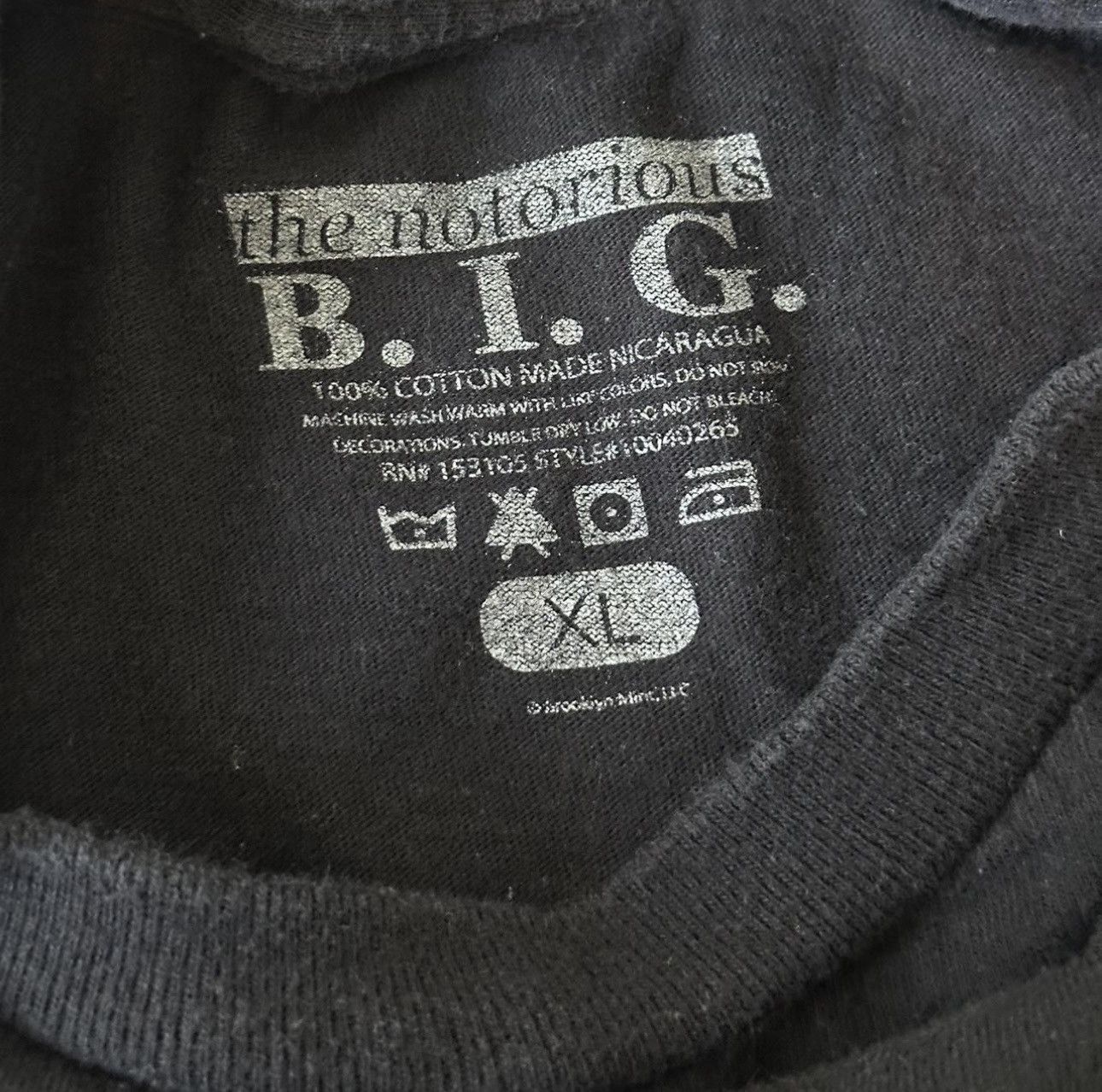 Other The Notorious B.I.G. black cotton T-shirt Size US XL / EU 56 / 4 - 2 Thumbnail