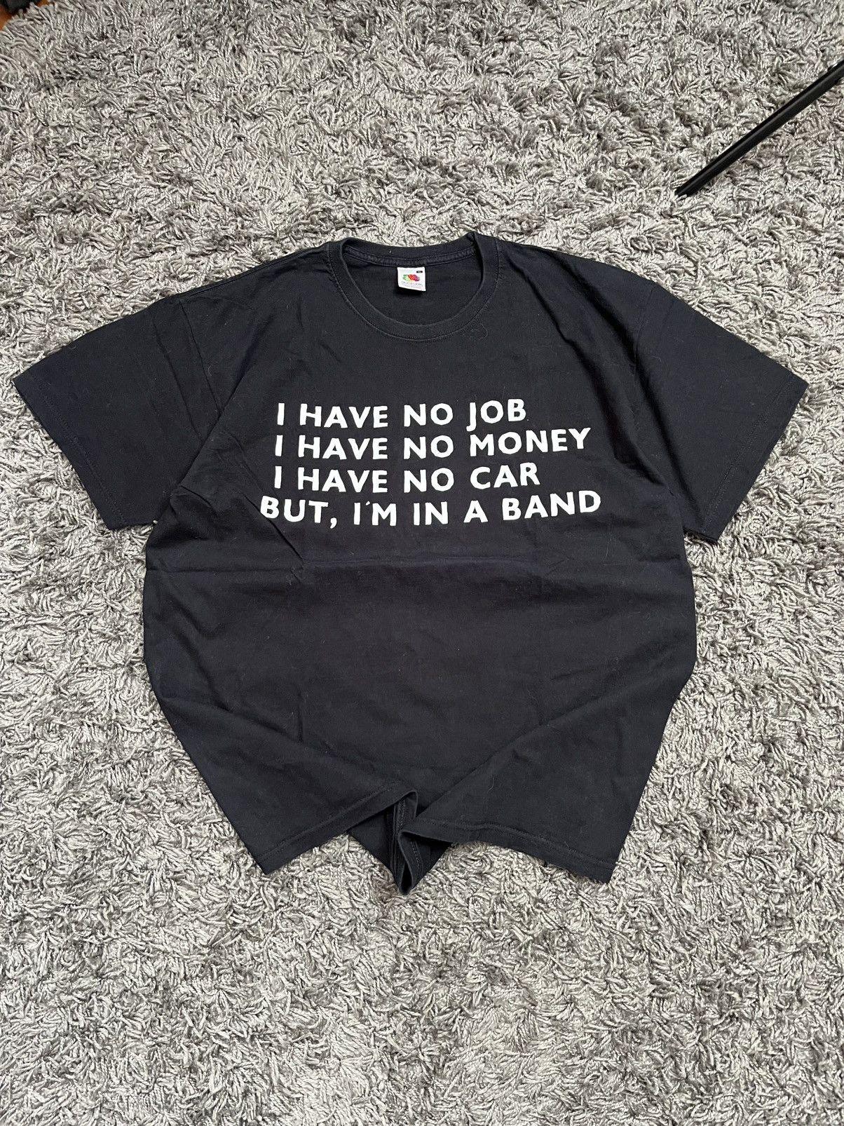 Band Tees Vintage 00s 'I'm In A Band' Graphic Tee Size US XL / EU 56 / 4 - 2 Thumbnail