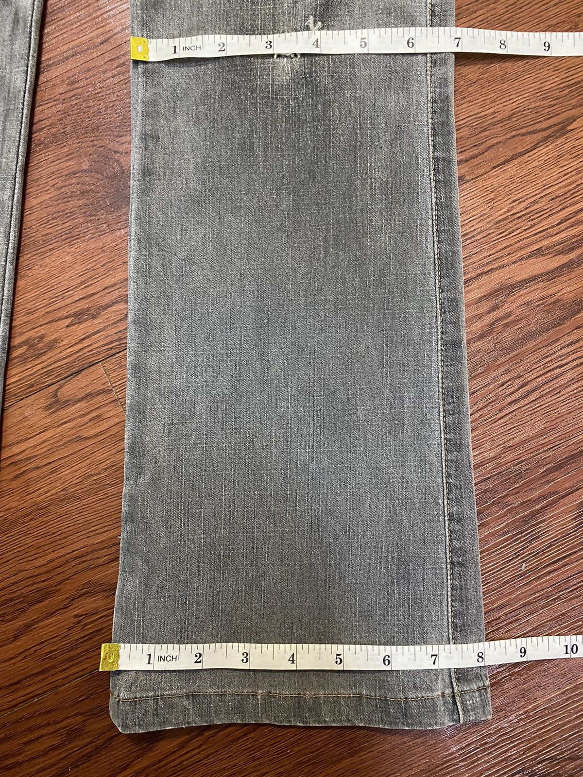 Japanese Brand Vintage Japanese Brand Fade Wash Flare Jeans Size US 28 / EU 44 - 14 Thumbnail