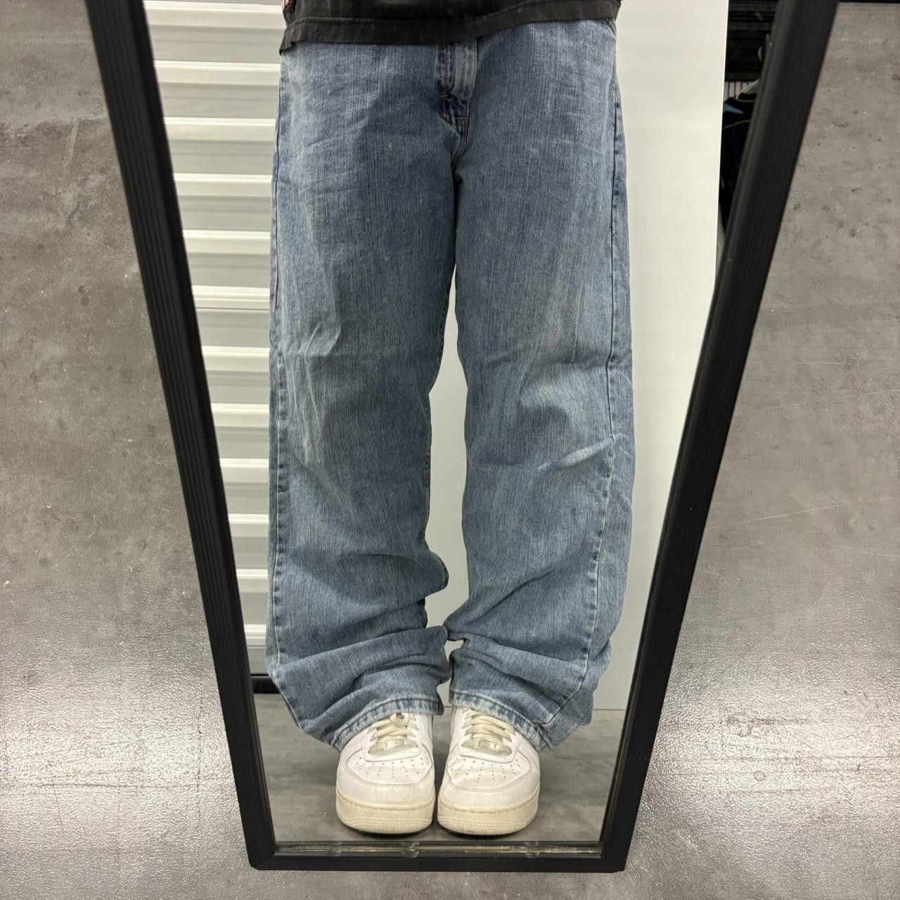 Vintage Crazy Vintage Y2K/2000s Baggy Grunge Medium Blue Wash Denim Jeans! Size US 40 / EU 56 - 1 Thumbnail