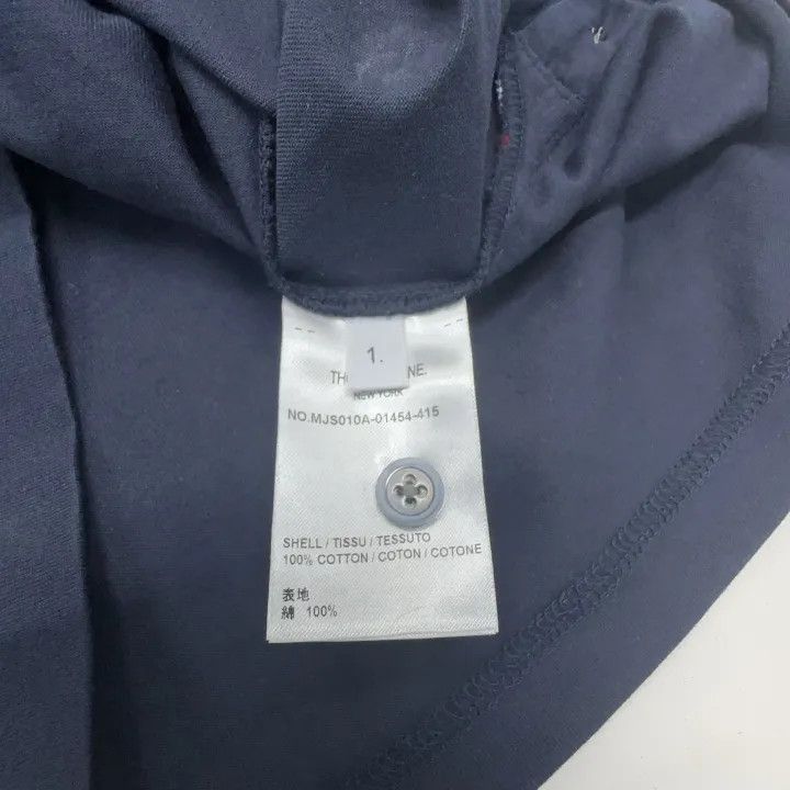 Thom Browne Navy Short Sleeve T-Shirt -2507
