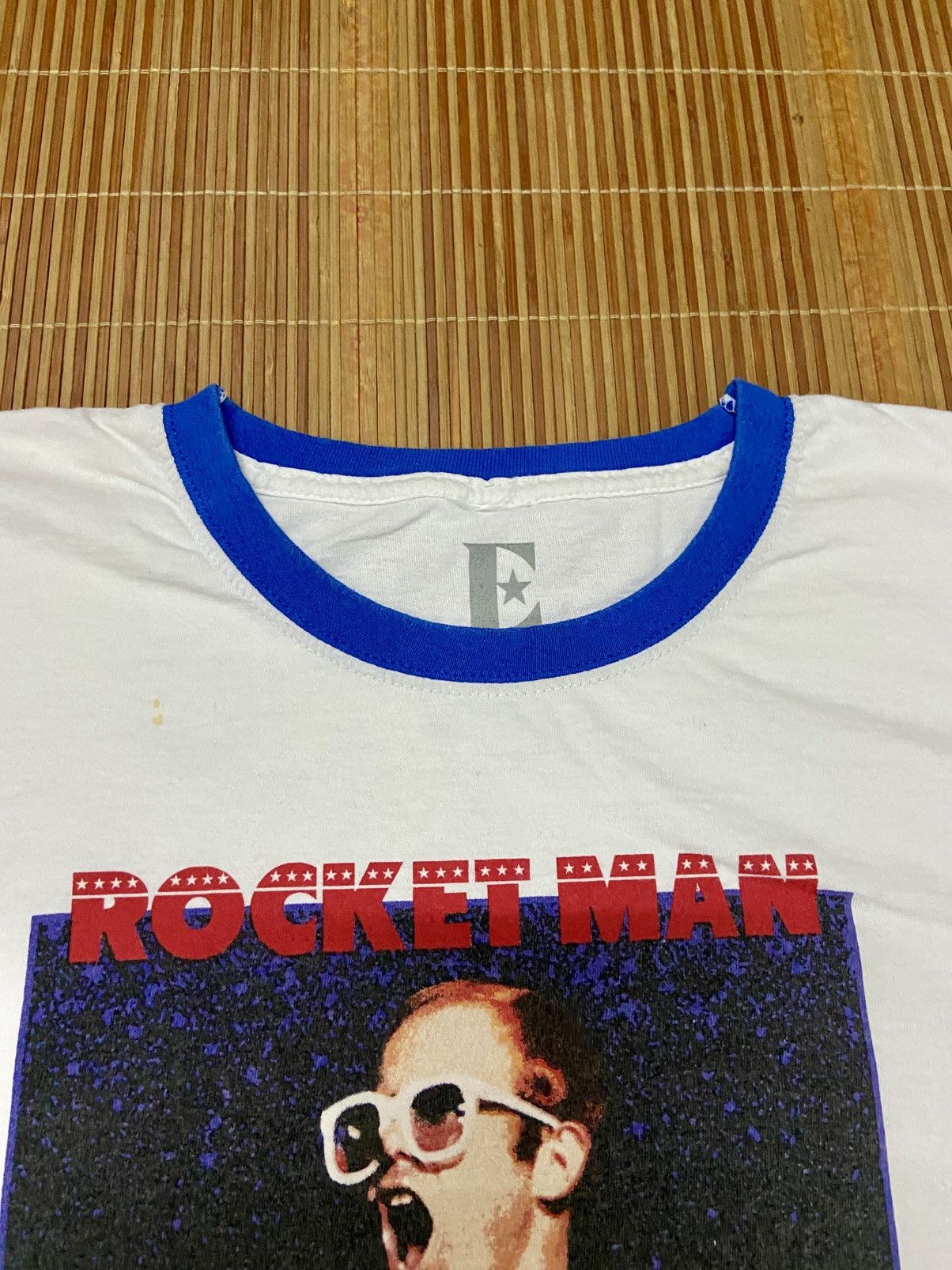 Band Tees ELTON JOHN ROCKET MAN TEE Size US XL / EU 56 / 4 - 8 Thumbnail