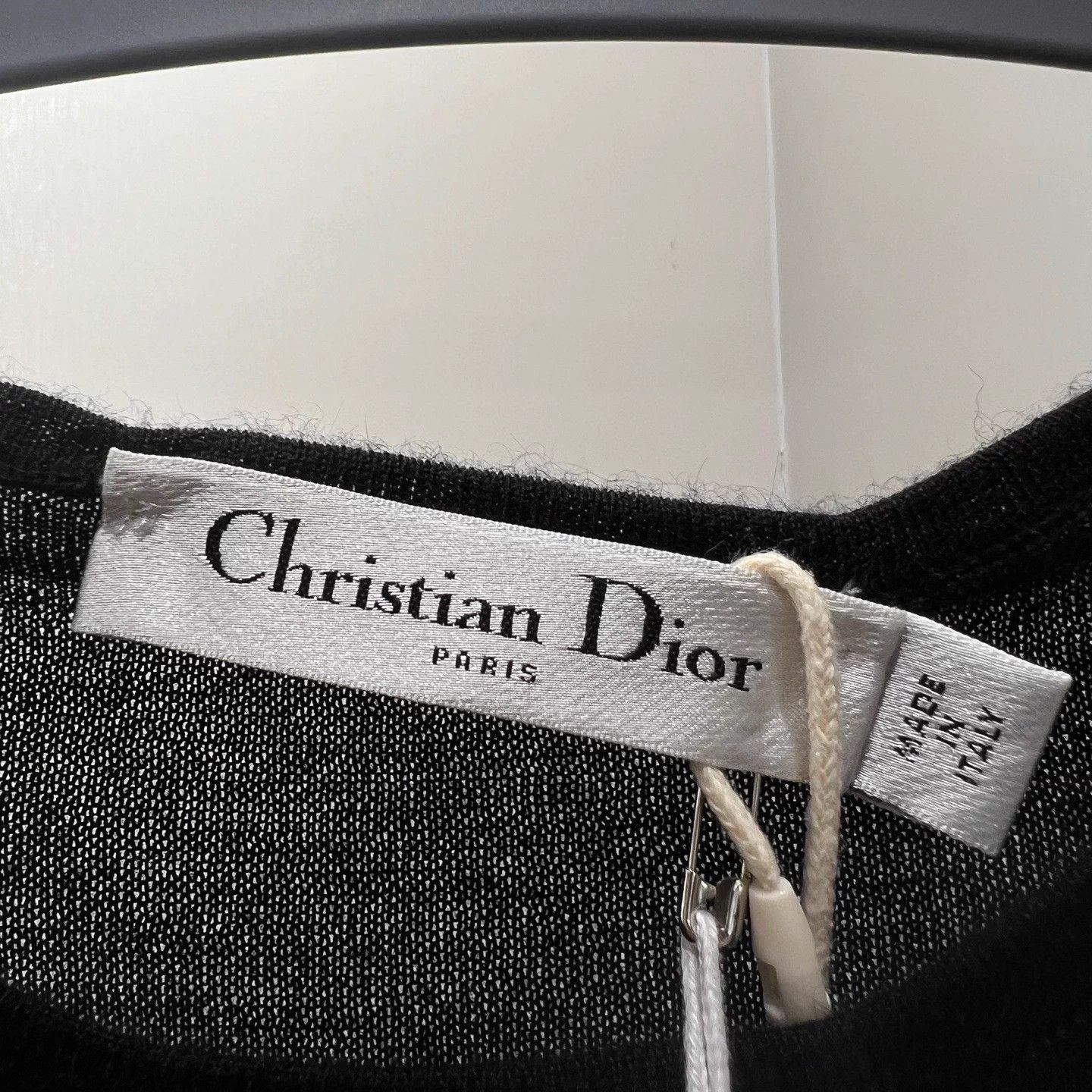 Dior Dior 25FW dec41 striped fitted cashmere sweater 38 Size S / US 4 / IT 40 - 3 Thumbnail