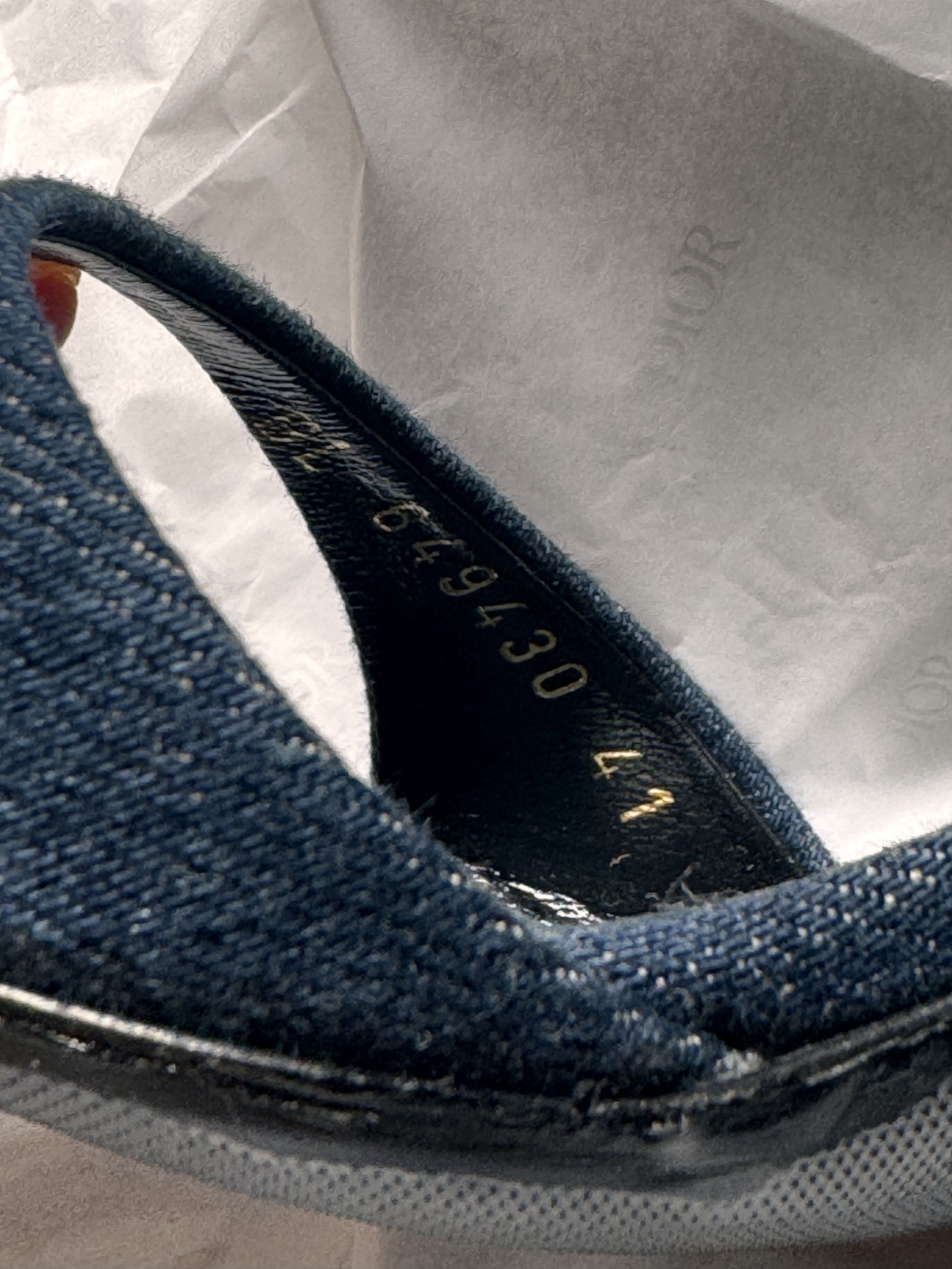 Saint Laurent Paris Denim high-heeled strappy sandals Saint Laurent Size US 11 / IT 41 - 8 Thumbnail