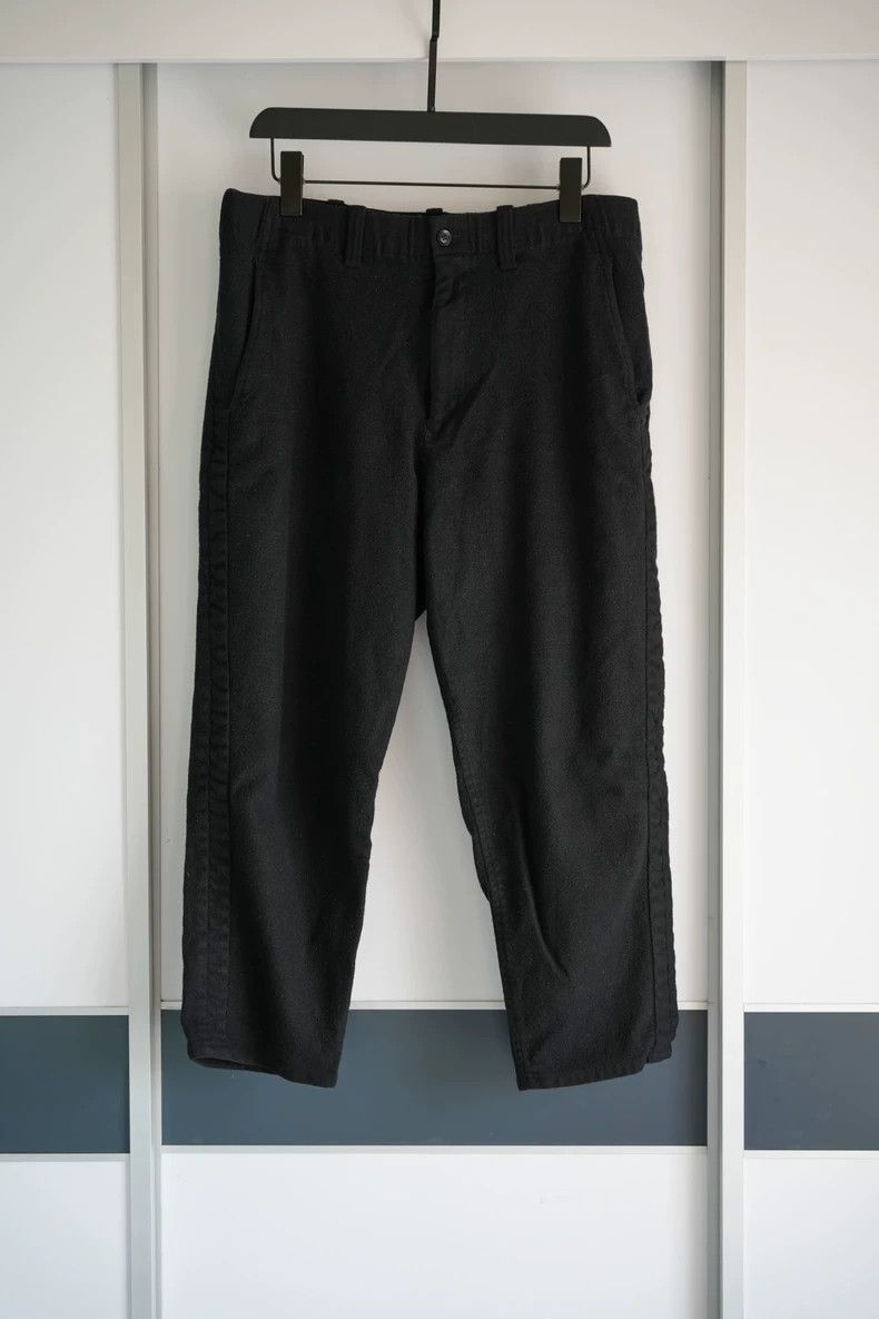 Yohji Yamamoto Yohji Yamamoto Yohji Yamamoto Wool Trousers with Side Stra Size US 42 / EU 58 - 1 Thumbnail