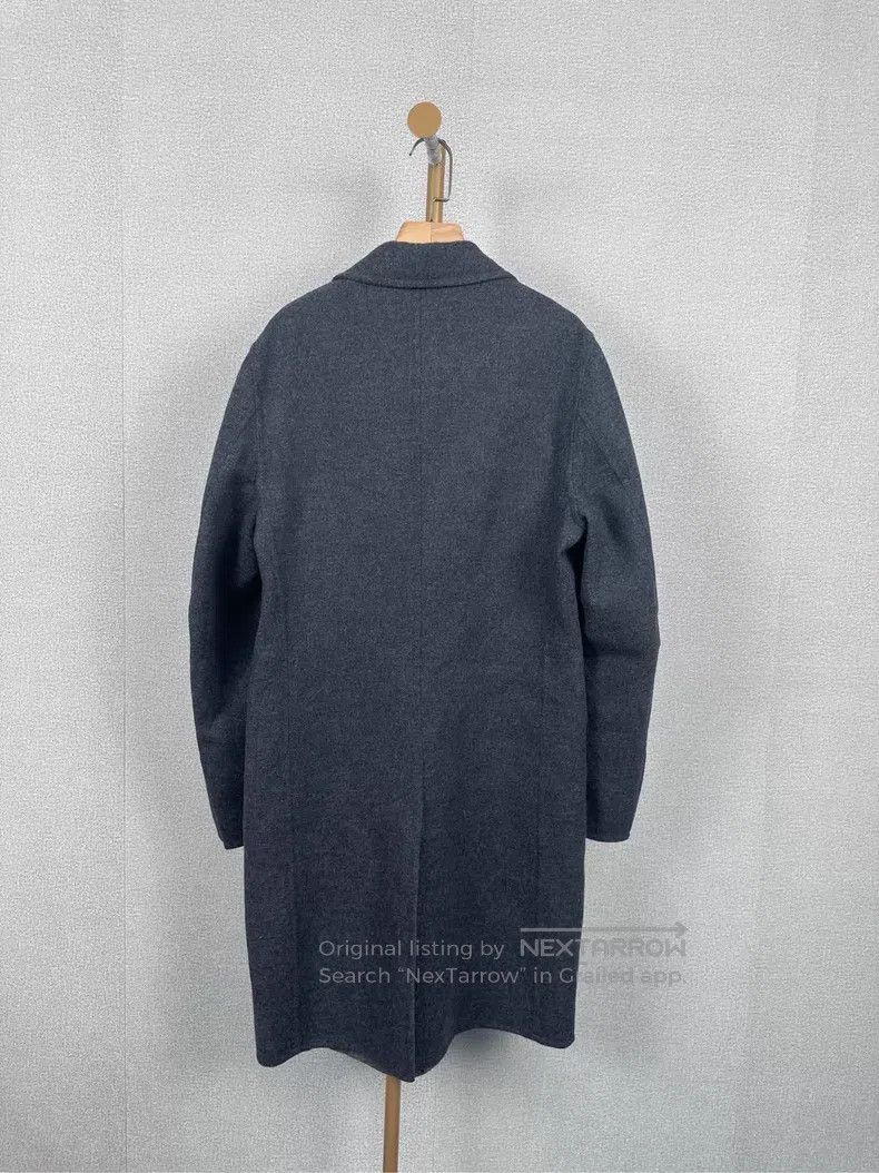 Hermes Hermes Gray Long Wool Coat Size US M / EU 48-50 / 2 - 2 Thumbnail