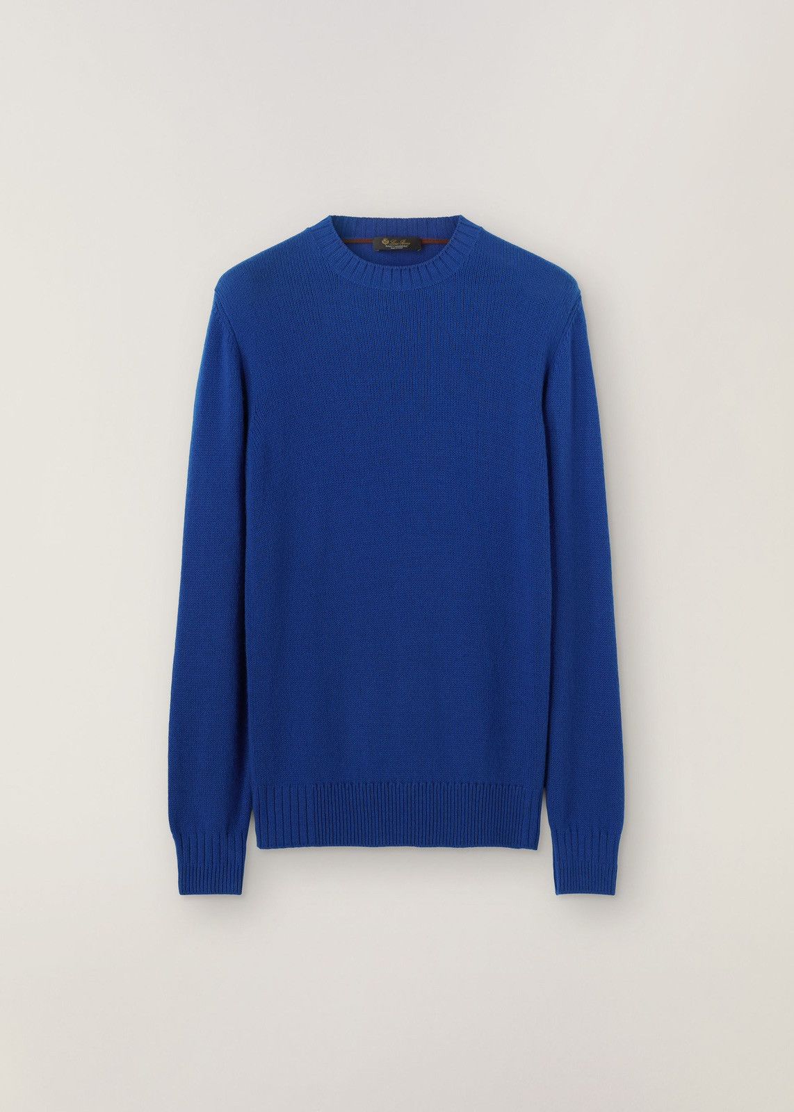 Loro Piana o1srvl11e1124 Girocollo Crew-Neck Sweater in Blue Size US L / EU 52-54 / 3 - 1 Preview