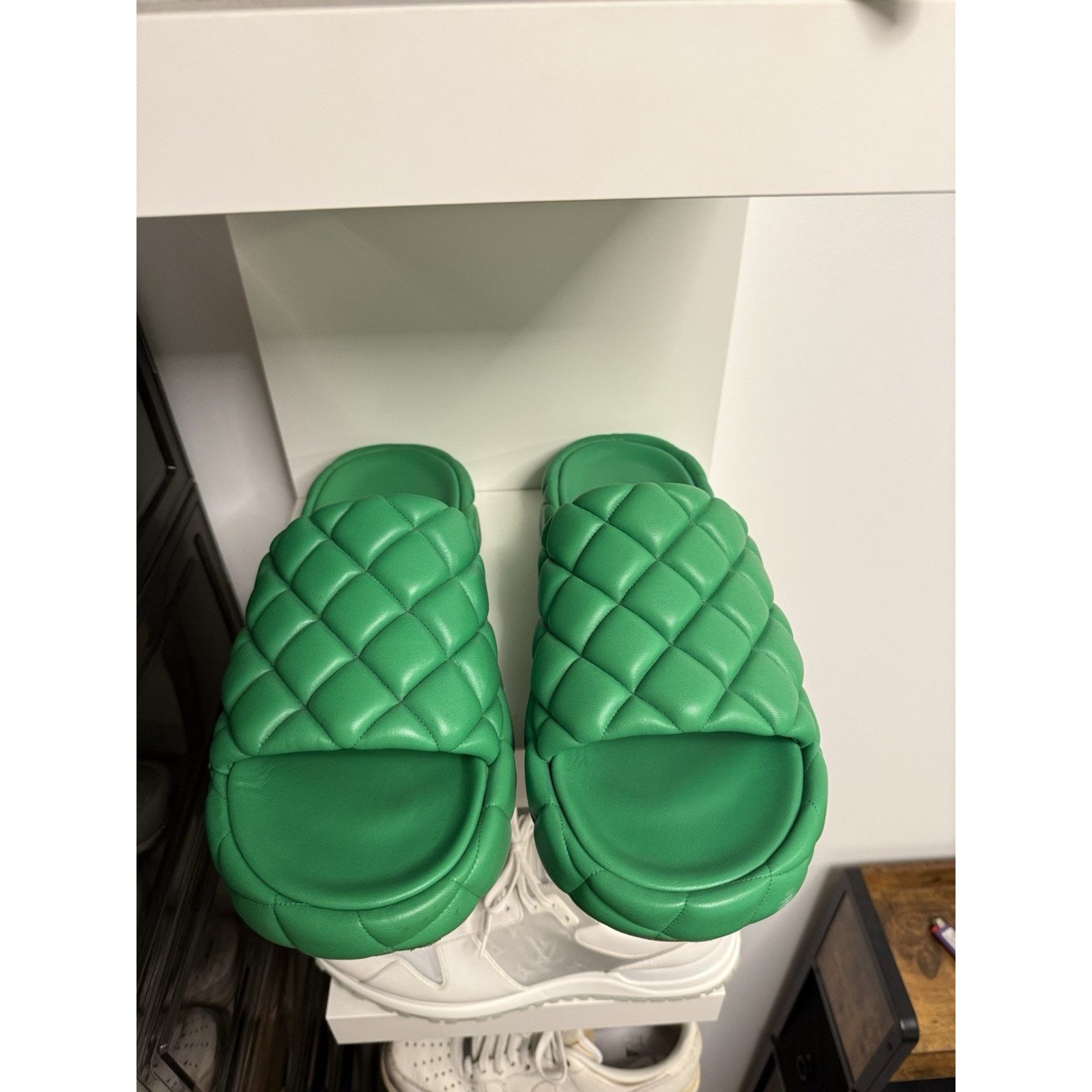 Bottega Veneta Bottega Veneta Padded Leather Sandals - Size 46 Size US 13 / EU 46 - 2 Thumbnail