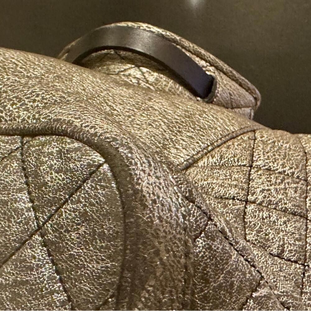 Jimmy Choo Metallic JIMMY CHOO 2 Way Tote/Shoulder Leather Bag Size ONE SIZE - 10 Thumbnail