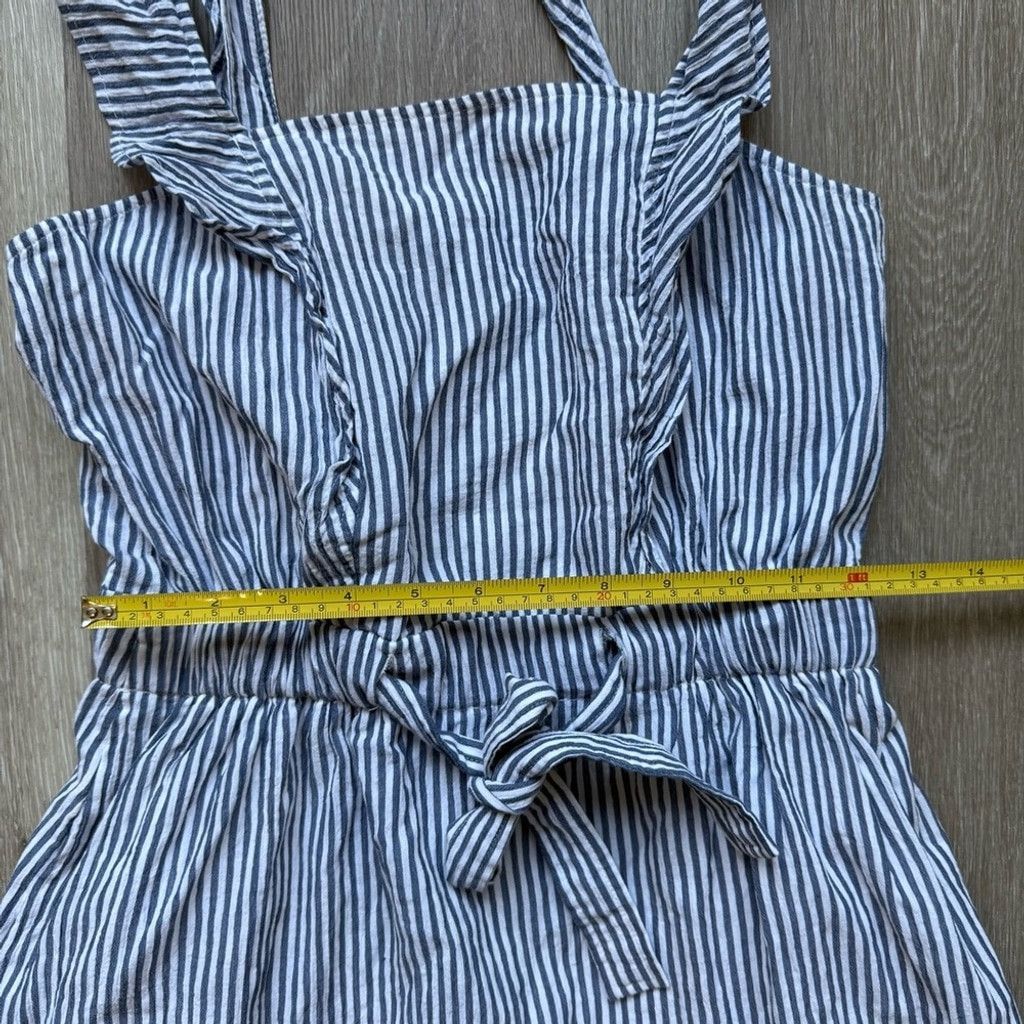 Club Monaco Club Monaco Blue and White Mini Sundress Size S / US 4 / IT 40 - 7 Thumbnail