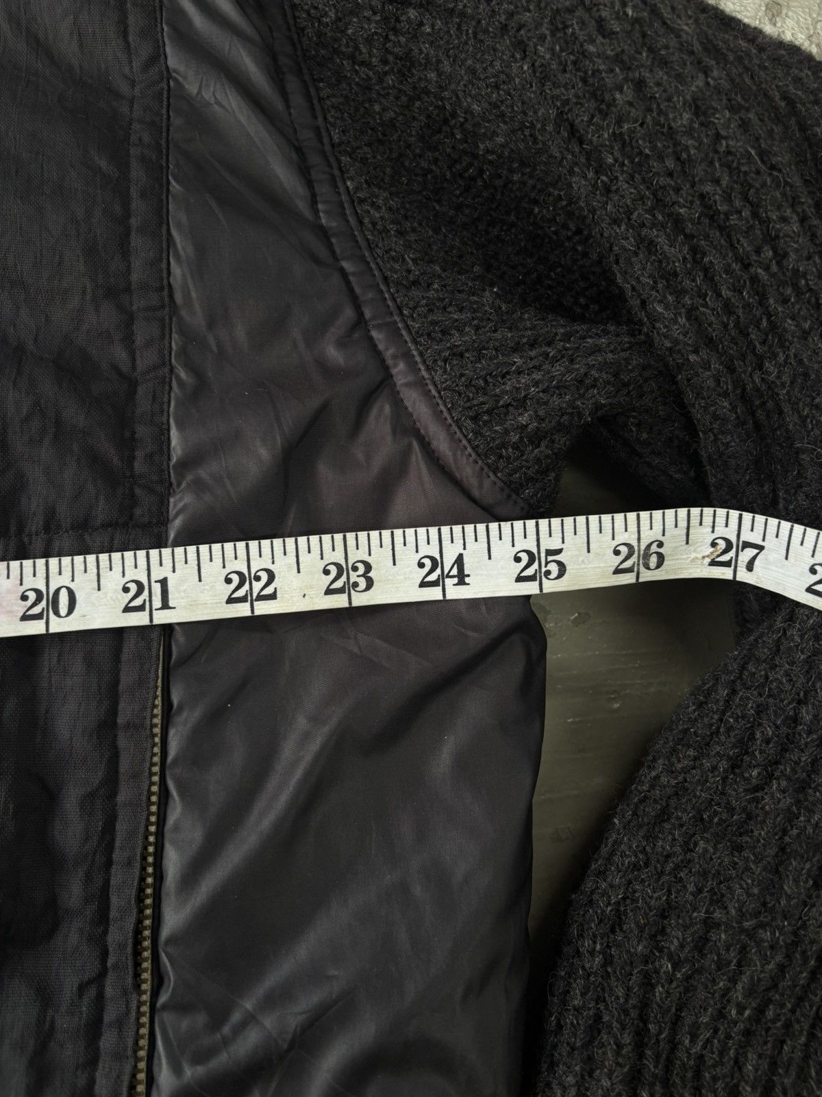 Dolce & Gabbana Vintage Dolce Inspired Lace Up Bomber Wool Leather Jacket Size US XL / EU 56 / 4 - 17 Thumbnail