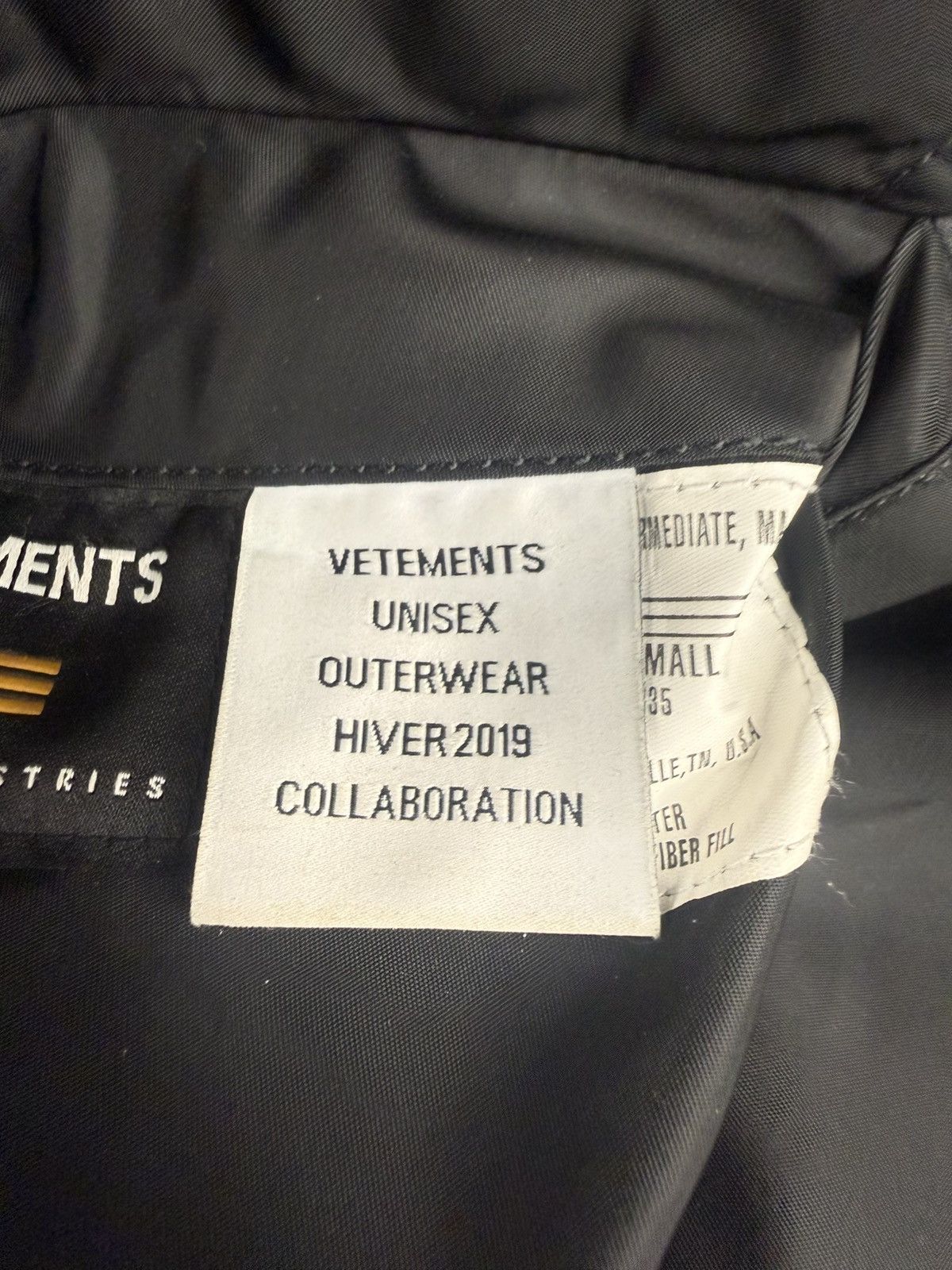 Vetements Vetements x Alpha Industries Hooded Moto Bomber Jacket Size US S / EU 44-46 / 1 - 9 Thumbnail