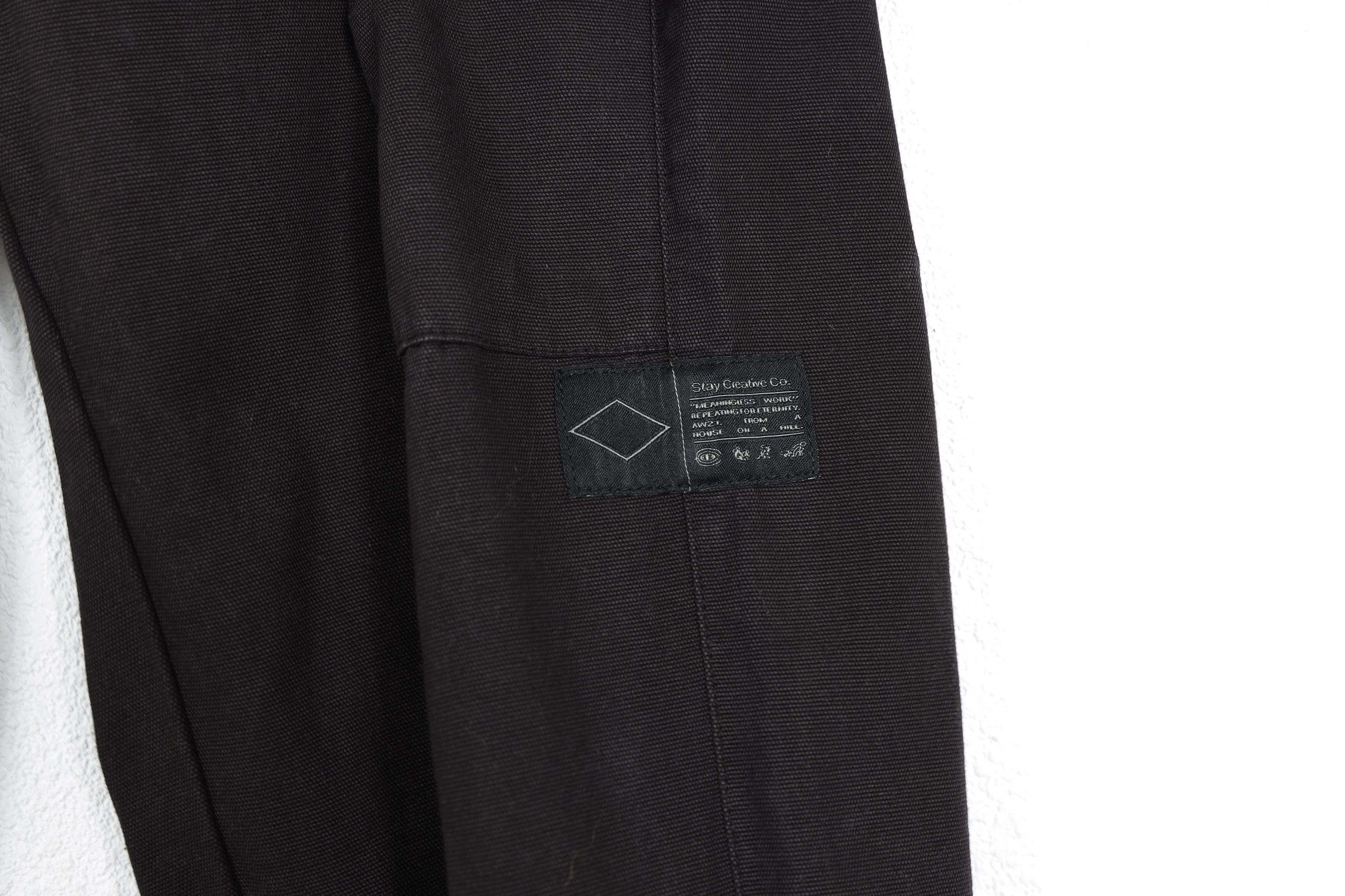SCRT Scrt Stay Creative Dark Brown Multi Cargo Pants Y2K Size US 34 / EU 50 - 4 Thumbnail
