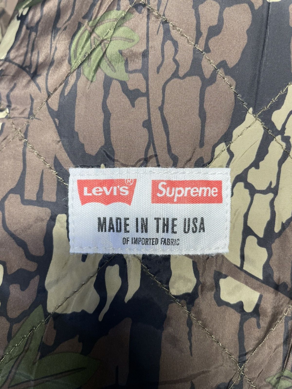 Levi's × Supreme Supreme FW13 western denim button up quilted Size US M / EU 48-50 / 2 - 16 Thumbnail