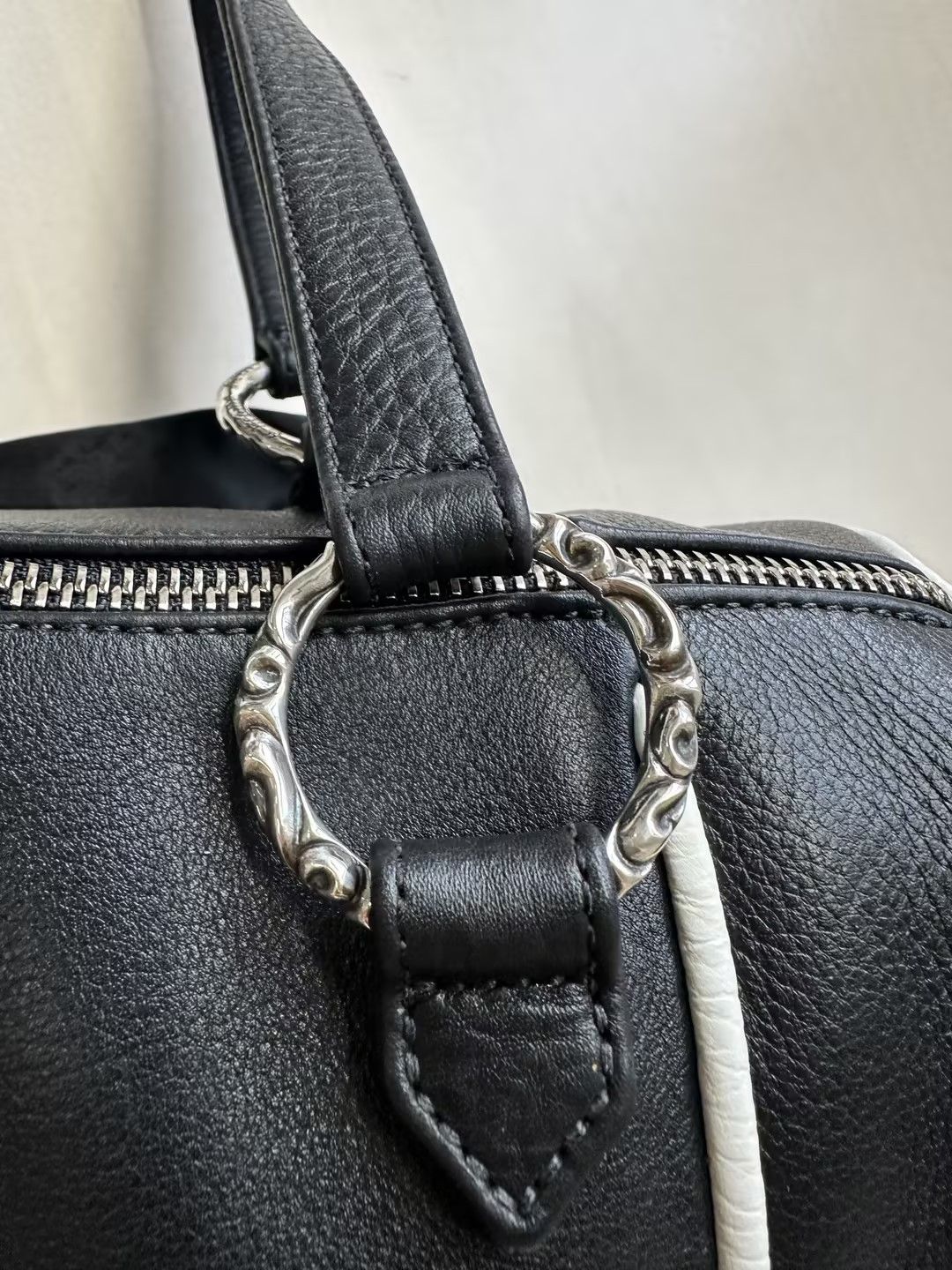 Chrome Hearts Chrome Hearts Small Leather Boston Duffel Bag Size ONE SIZE - 8 Thumbnail