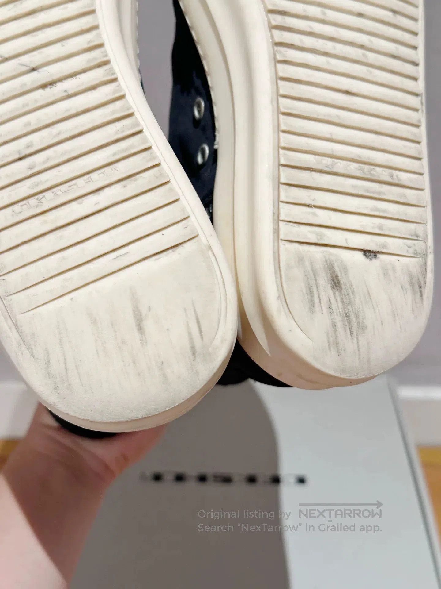 Rick Owens Drkshdw Rick Owens DRKSHDW High-Top Canvas. Size US 8 / EU 41 - 8 Thumbnail