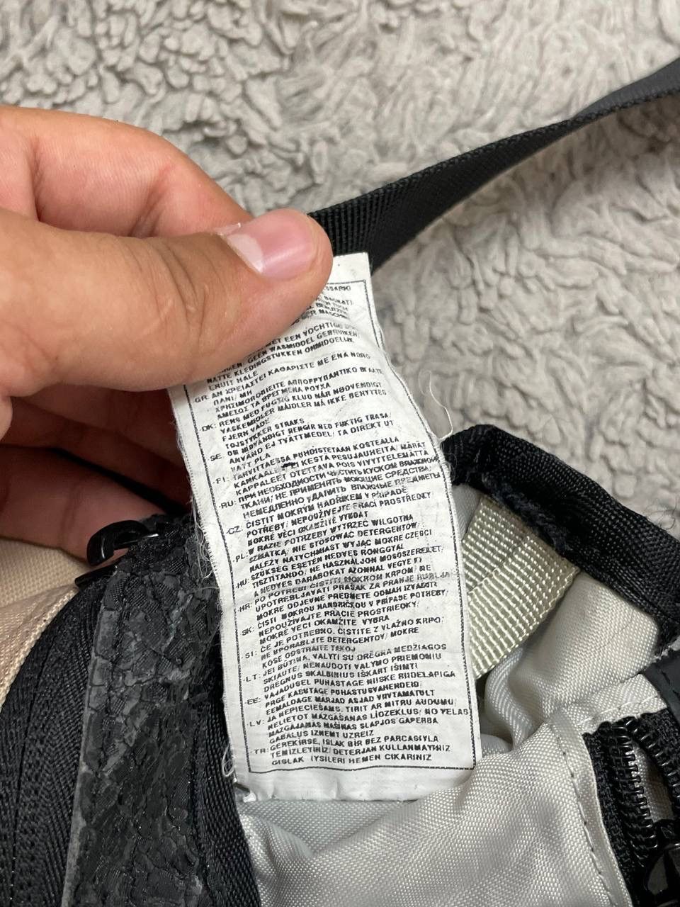 Nike × Vintage Nike Vintage Crossbody Bag Solo Swoosh Y2k Size ONE SIZE - 8 Thumbnail