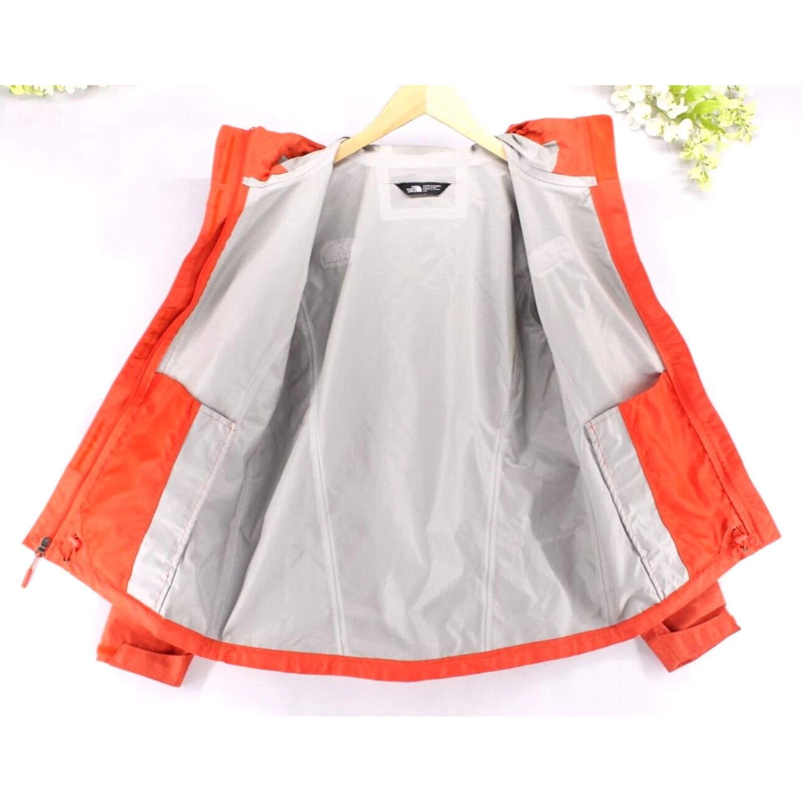 The North Face The North Face Women's Resolve 2 Rain Jacket Coat Orange Dryvent Sz S Size S / US 4 / IT 40 - 3 Thumbnail