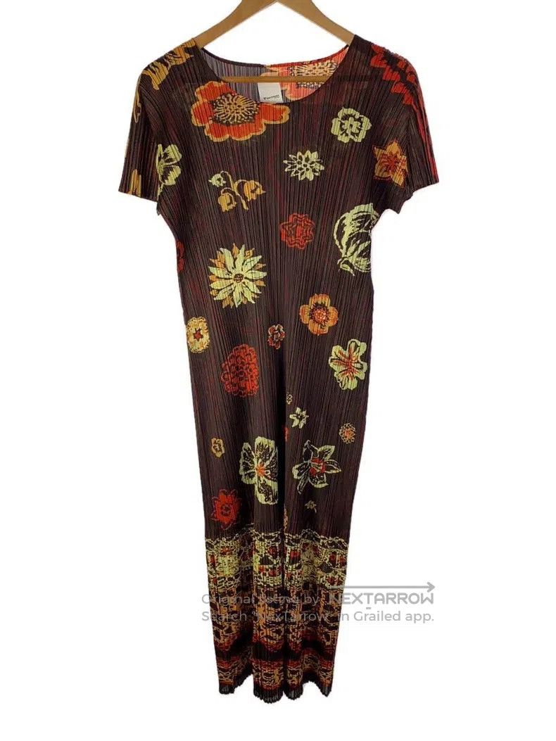 Issey Miyake Issey Miyake Brown Dress Size M / US 6-8 / IT 42-44 - 1 Thumbnail