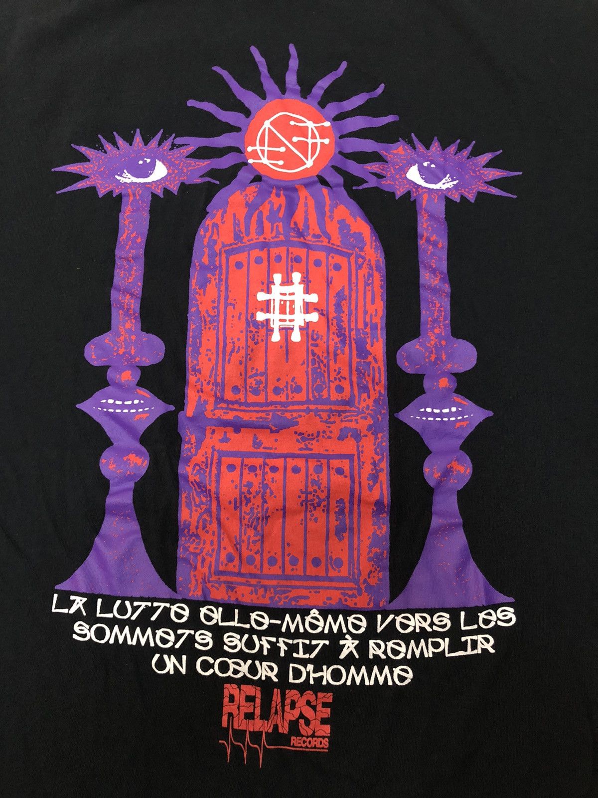 Band Tees RELAPSE RECORDS 🤘🏽 INDEPENDENT DARK HEAVY MUSIC LABEL RARE Size US XXL / EU 58 / 5 - 9 Thumbnail