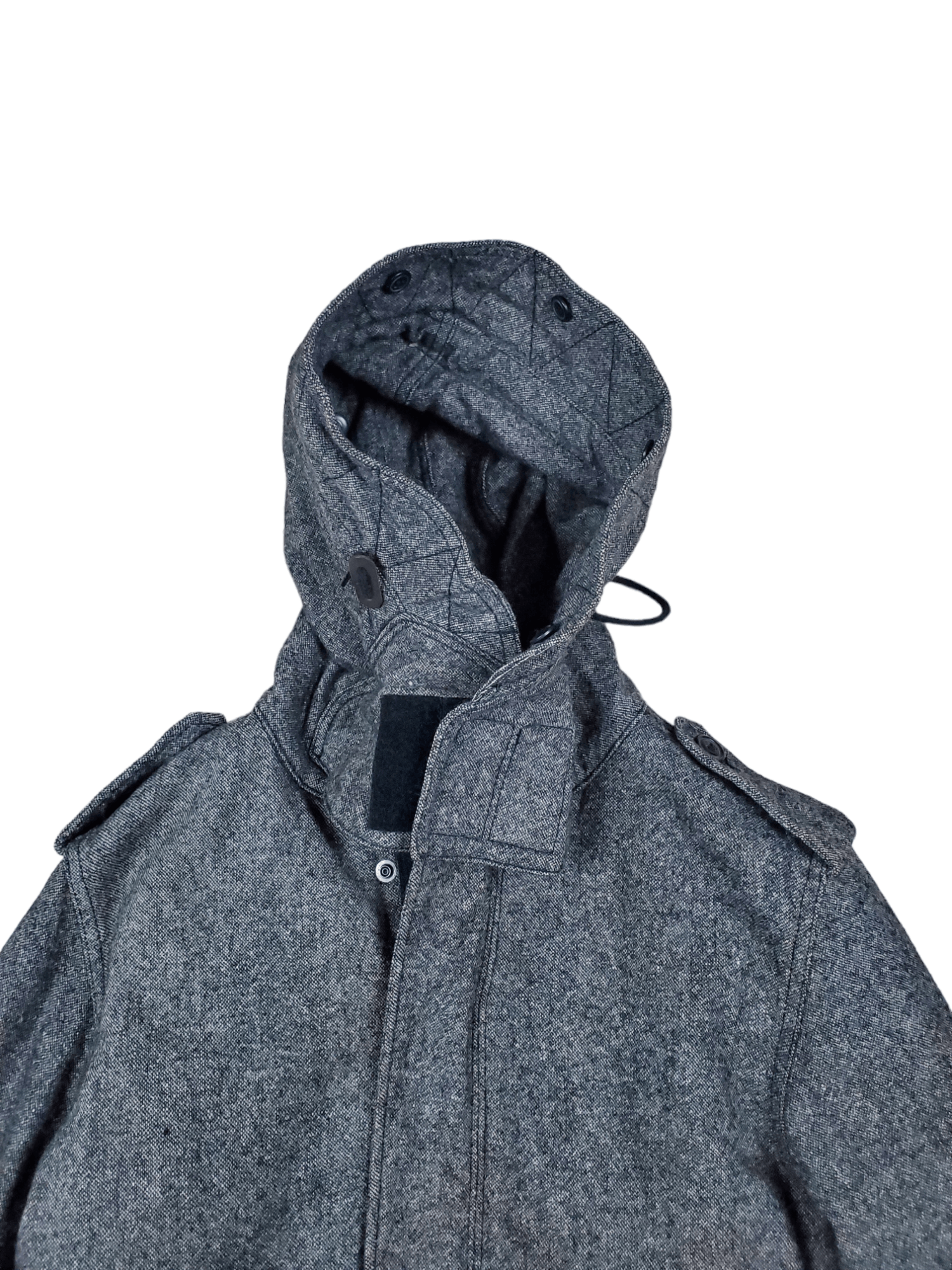 Alpha Industries × Vintage Vintage Wool Coat Jacket Alpha Industries Size US M / EU 48-50 / 2 - 7 Thumbnail