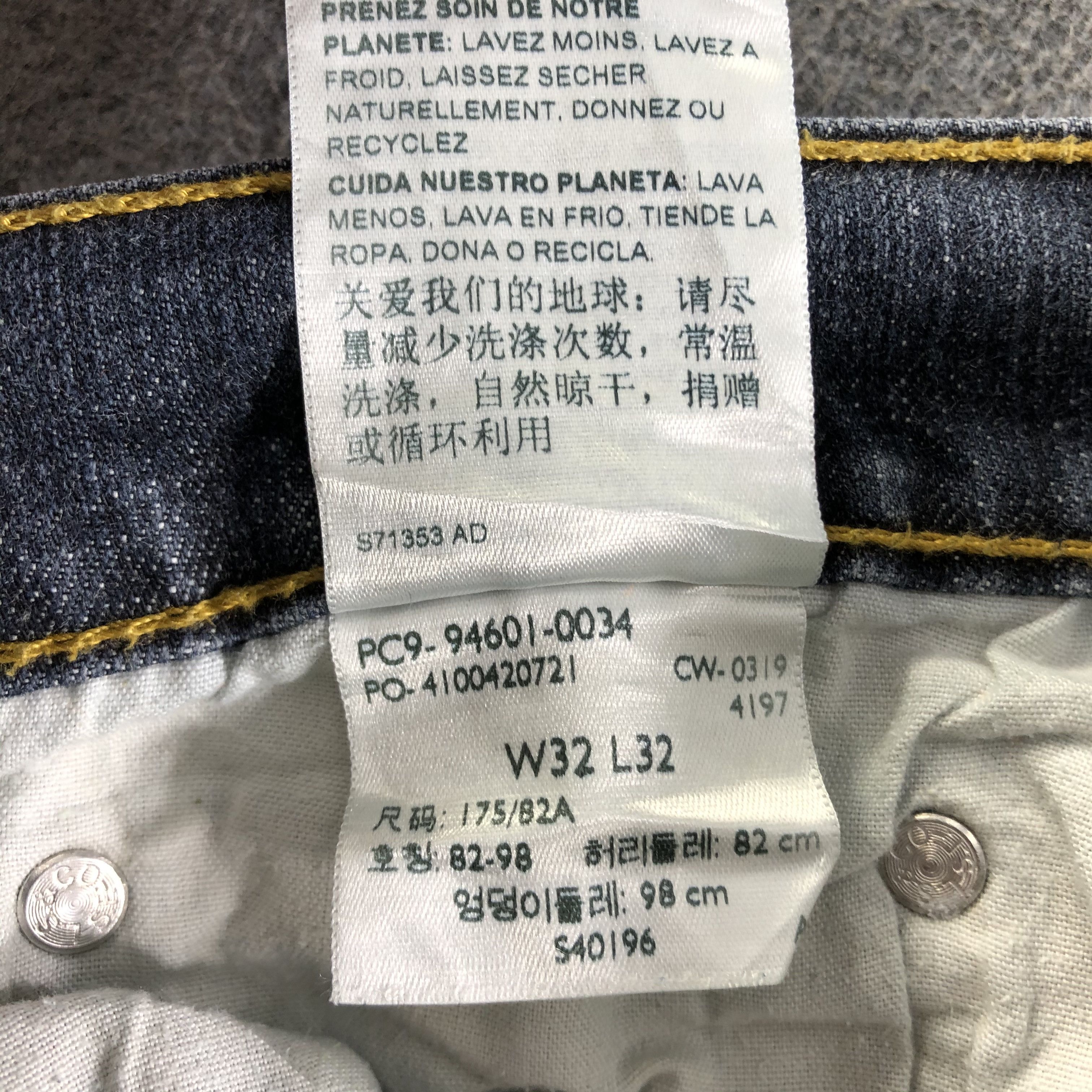 Levi's Vintage Levis Jeans-J4489 Size US 32 / EU 48 - 10 Thumbnail