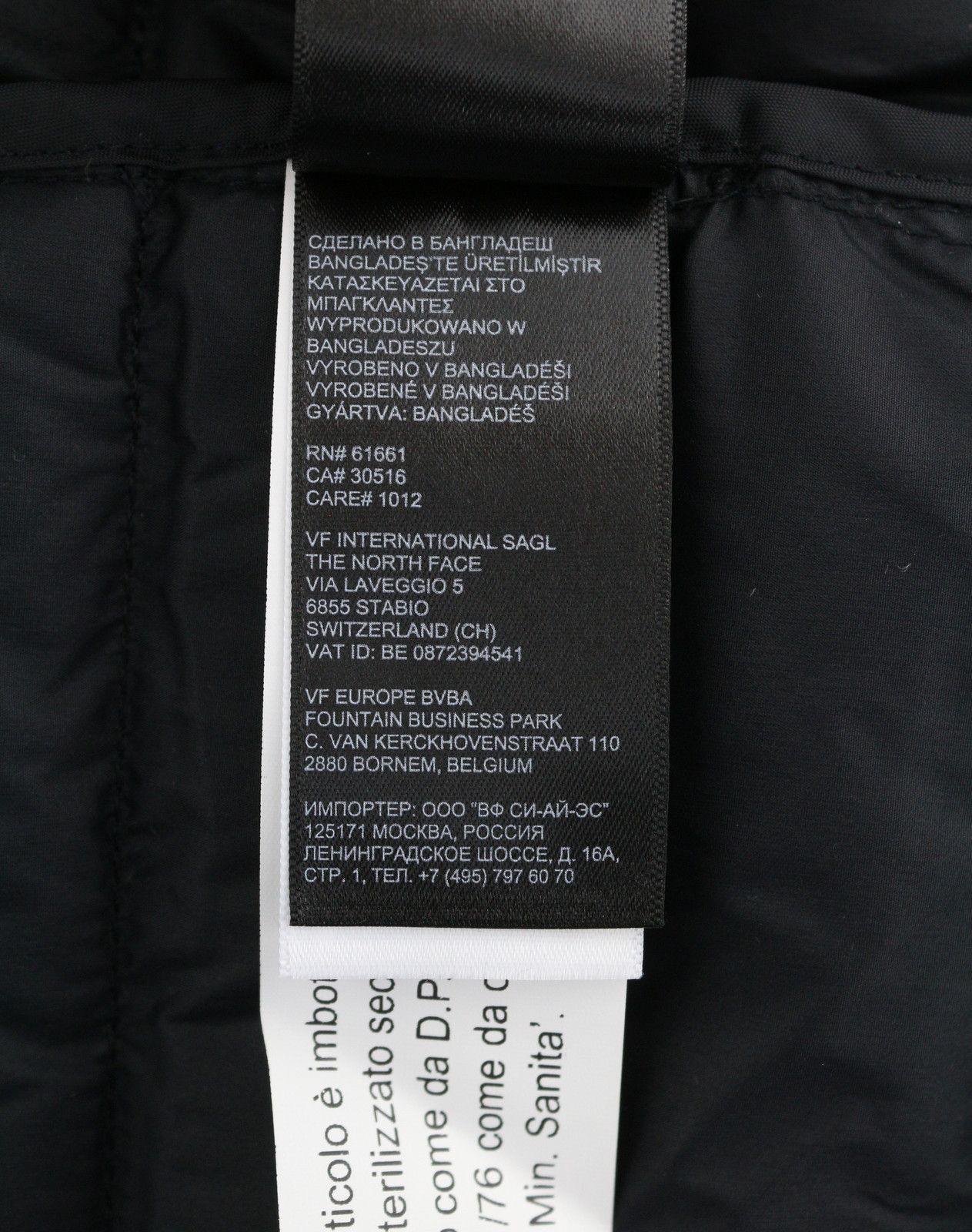 The North Face M Black 700 Down Hooded Jacket 87268 Size M / US 6-8 / IT 42-44 - 11 Thumbnail