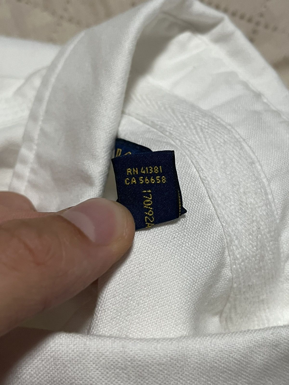 Polo Ralph Lauren Ralph Lauren Men’s White Button-Up Shirt Size US S / EU 44-46 / 1 - 4 Thumbnail