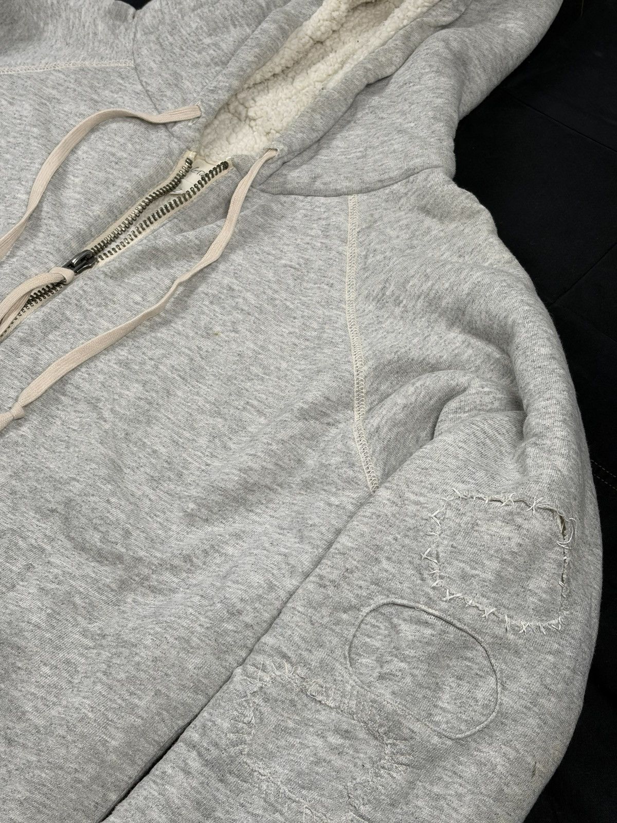 Greg Lauren Sherpa Lined Hoodie Size US M / EU 48-50 / 2 - 2 Thumbnail