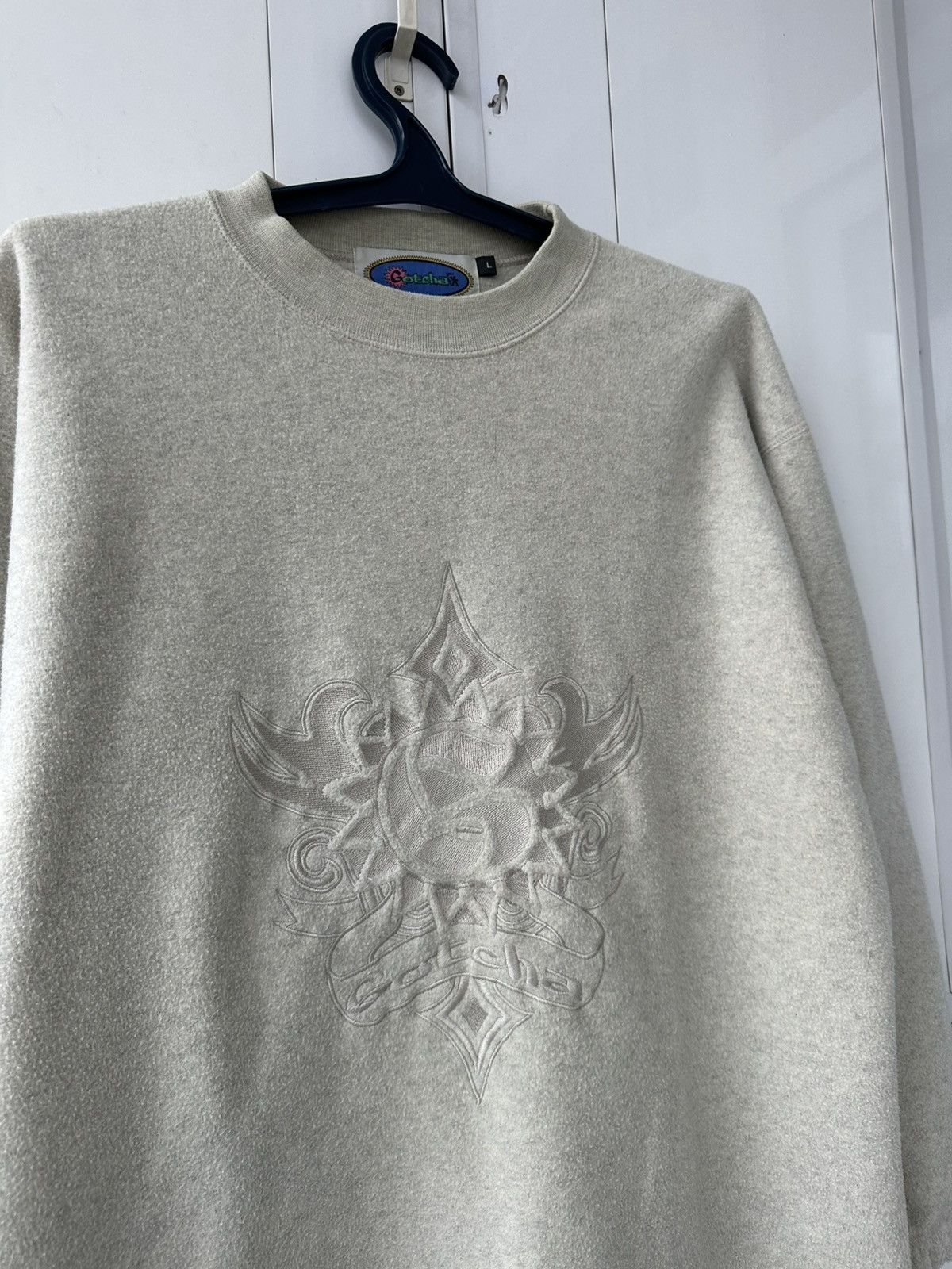 Gotcha Vintage Gotcha Sweatshirt Beige Skate Y2K Size US L / EU 52-54 / 3 - 7 Thumbnail