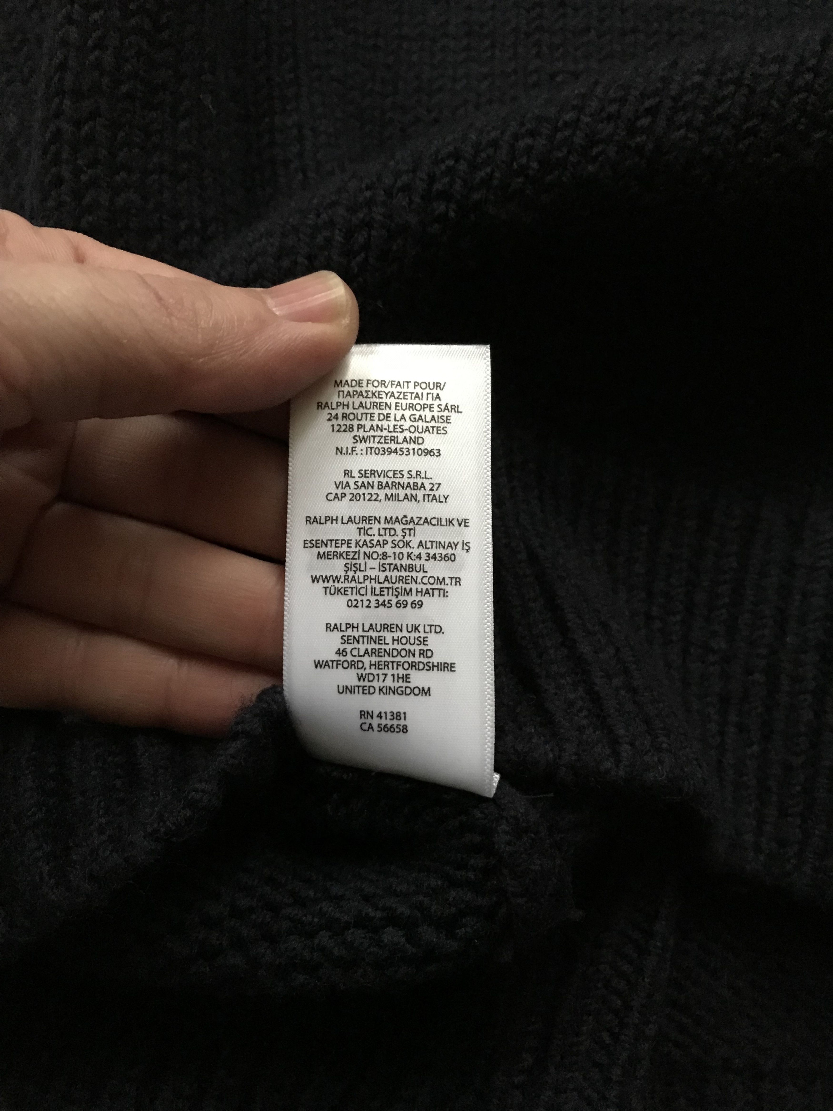 Polo Ralph Lauren × Ralph Lauren Polo Ralph Lauren RL Intarsia Wool Knit Sweater Size US XL / EU 56 / 4 - 8 Thumbnail