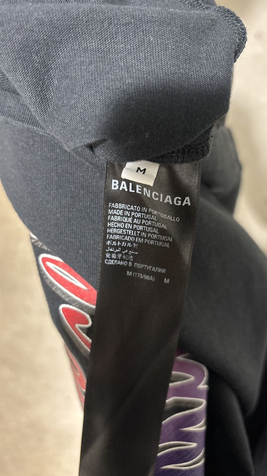 Balenciaga 90% Balenciaga 10% Myself Tee Size US S / EU 44-46 / 1 - 12 Thumbnail